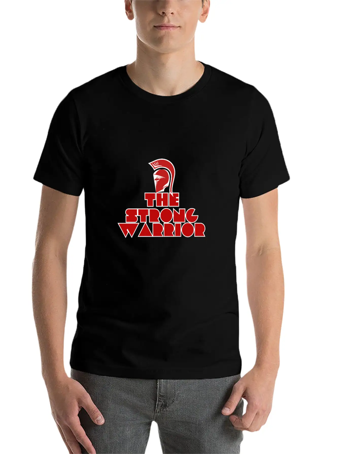 The Strong Warrior Classic Cotton Tee – Unisex Comfort For Any Season