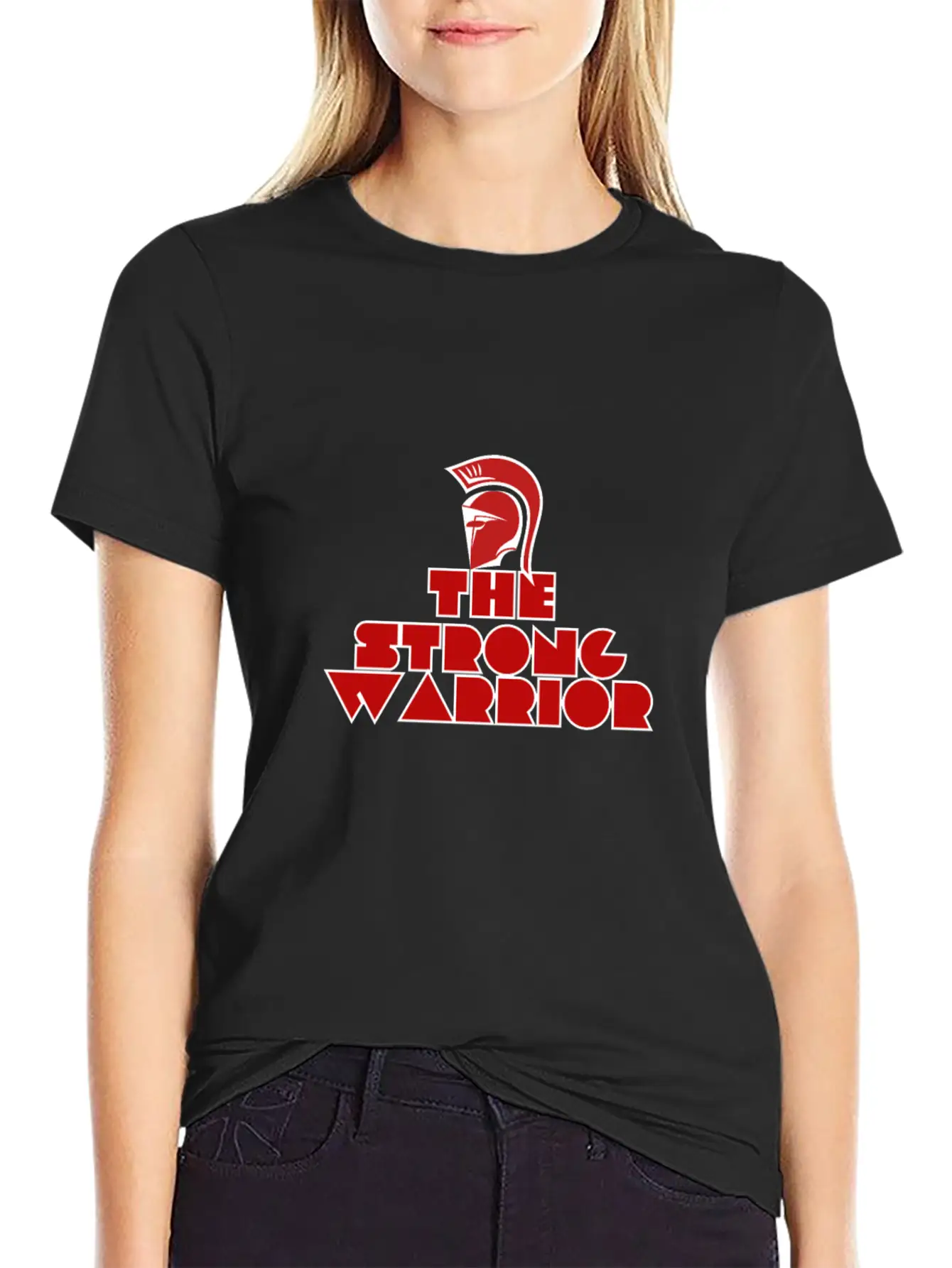 The Strong Warrior Classic Cotton Tee – Unisex Comfort For Any Season