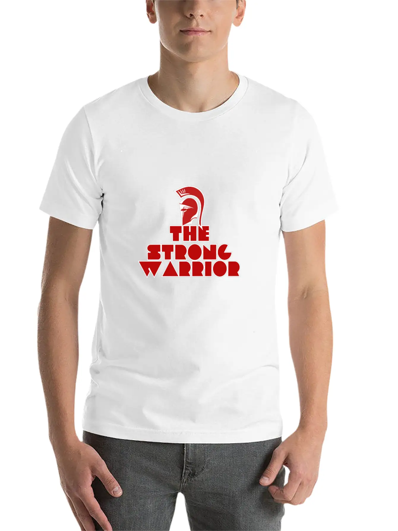 The Strong Warrior Classic Cotton Tee – Unisex Comfort For Any Season