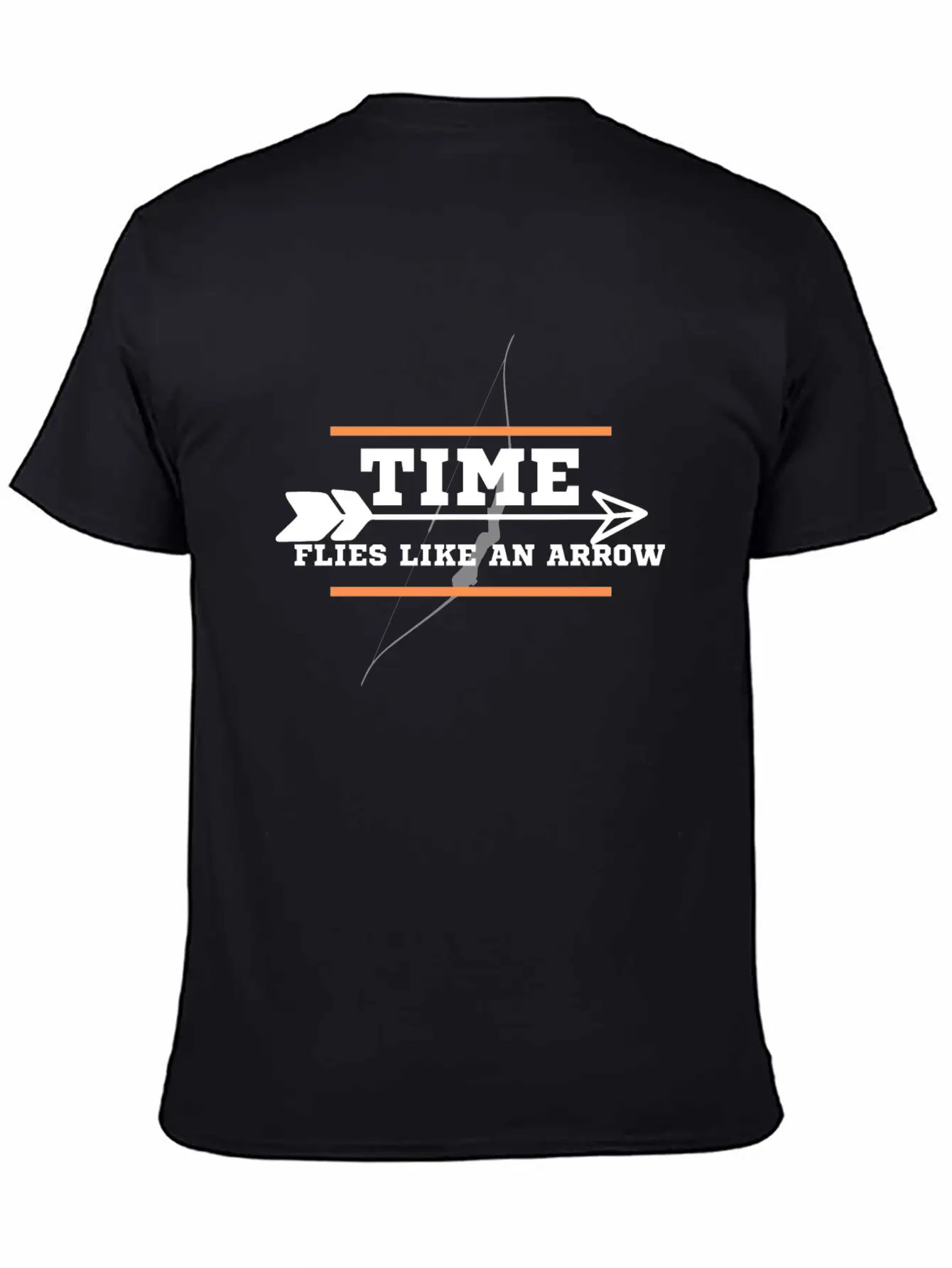 Time Flies Like An Arrow Classic Cotton Tee – Unisex Comfort For Any Season