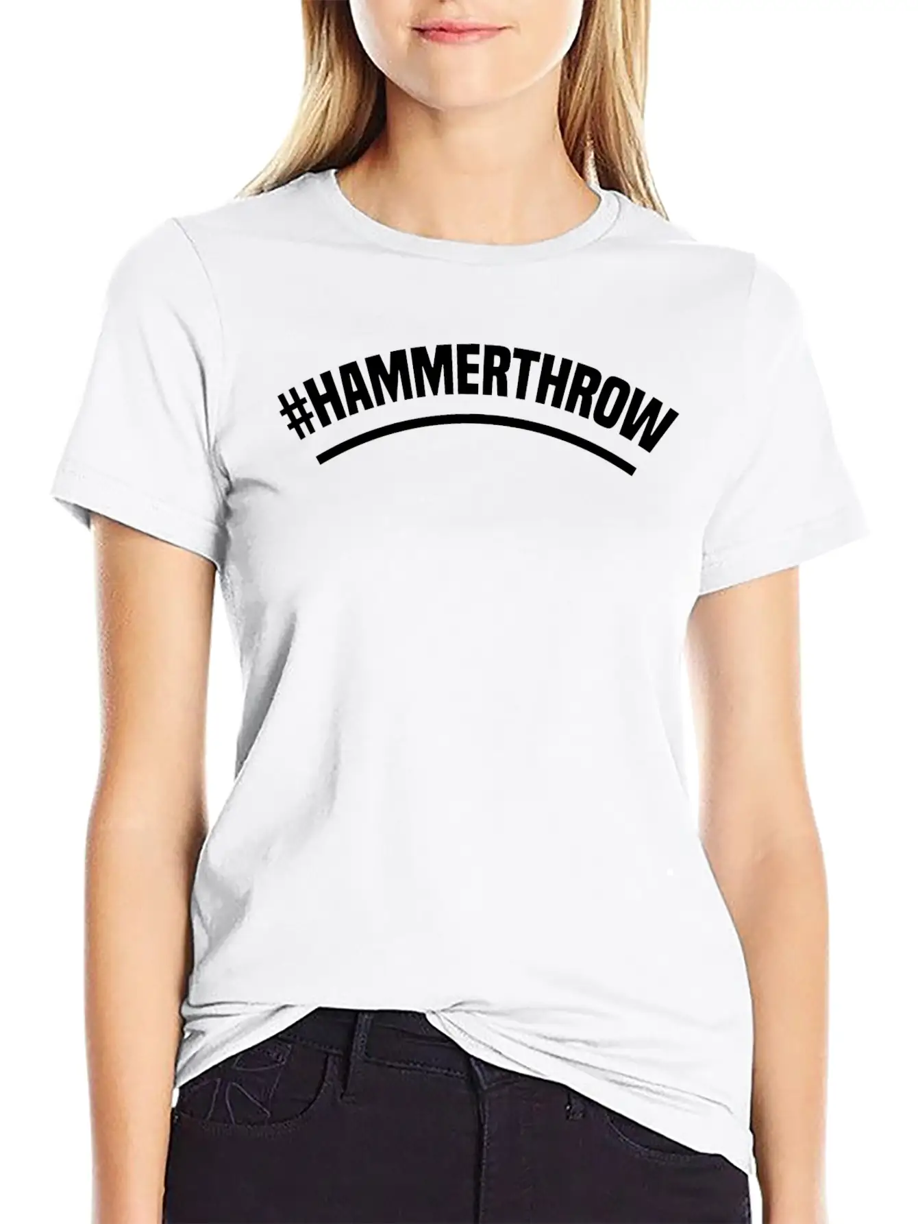 Track & Field Motif For Athlets Classic Cotton Tee – Unisex Comfort For Any Season