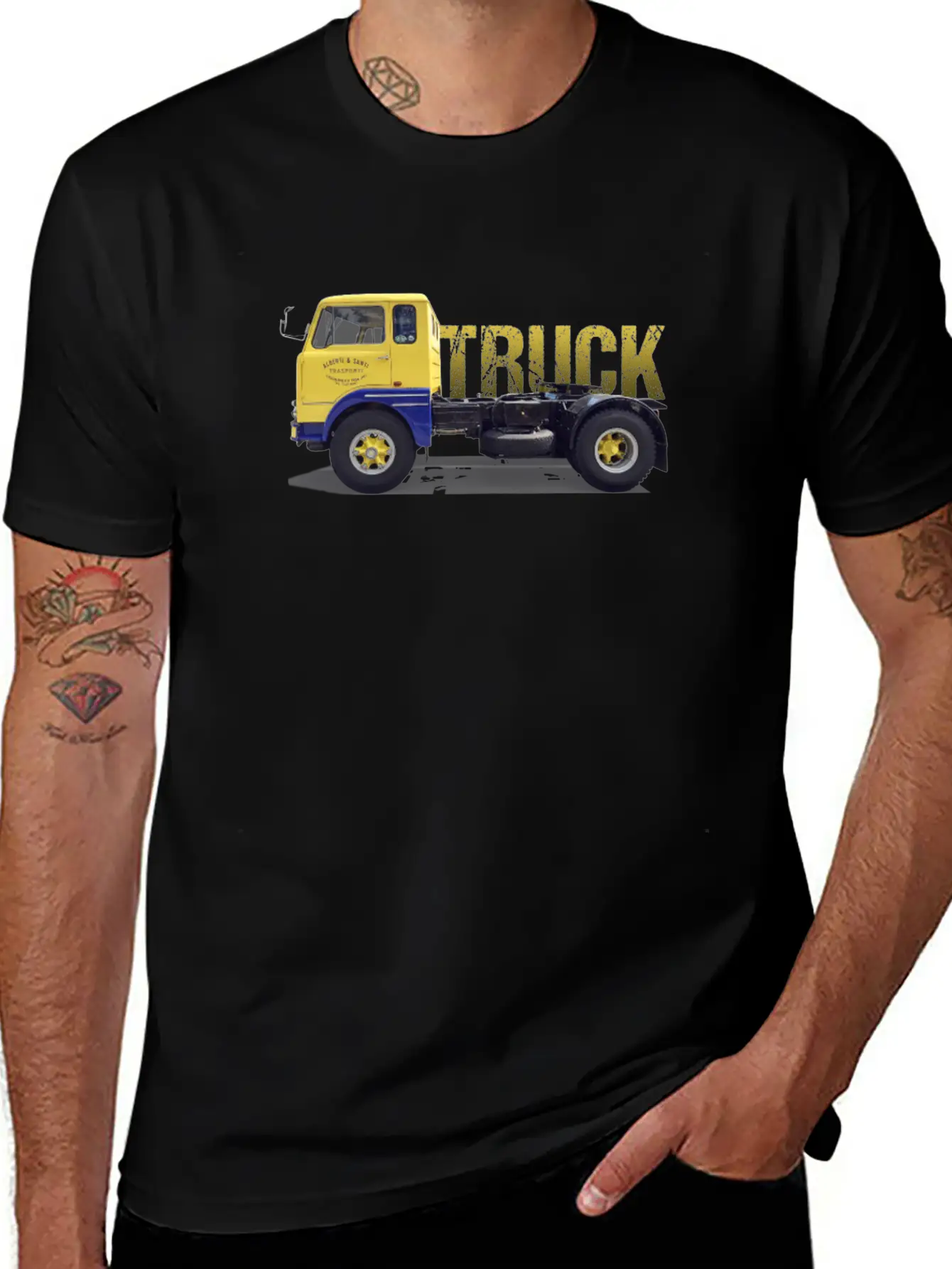 Truck Essential Unisex Summer Tee – Soft Cotton Casual Fit