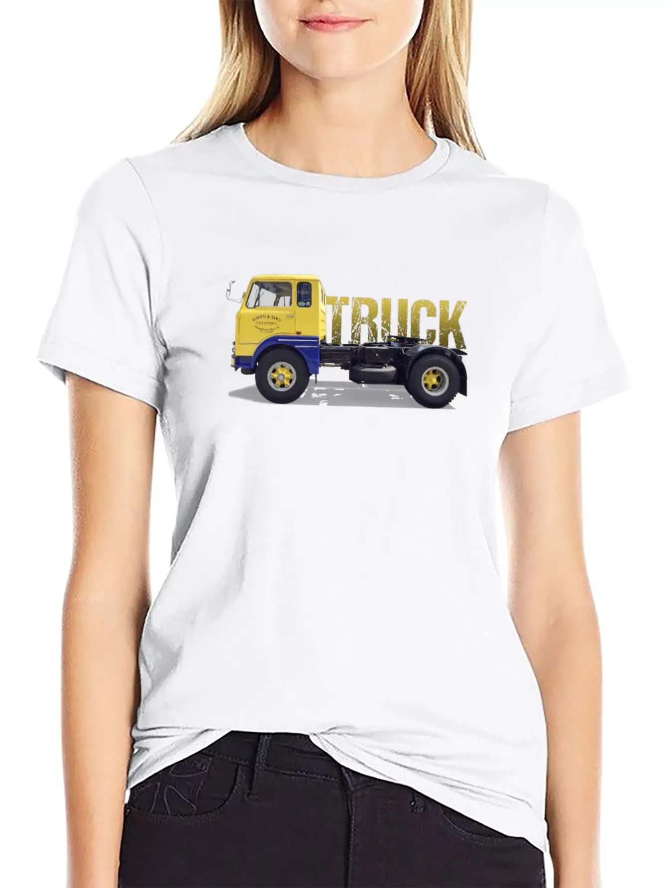 Truck Essential Unisex Summer Tee – Soft Cotton Casual Fit