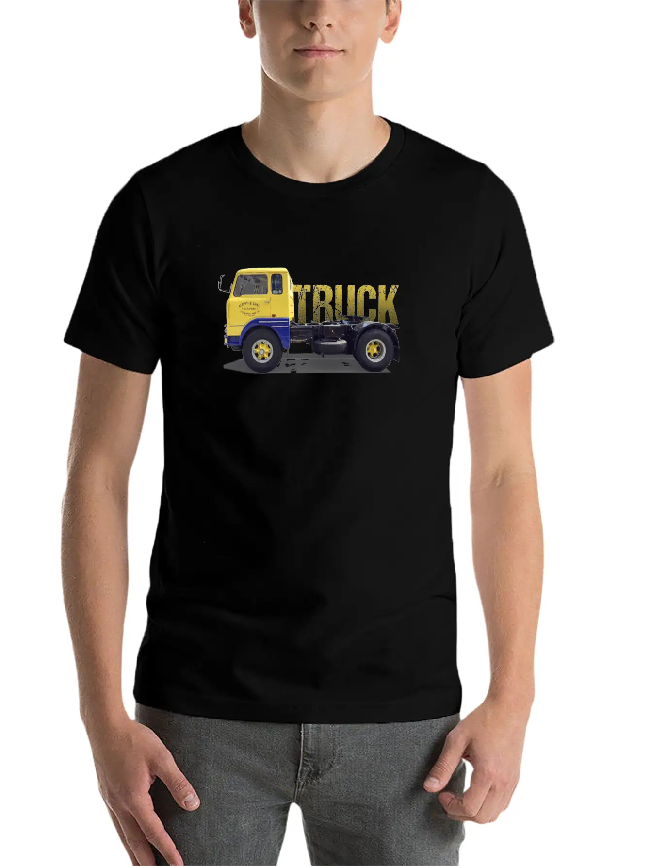 Truck Essential Unisex Summer Tee – Soft Cotton Casual Fit