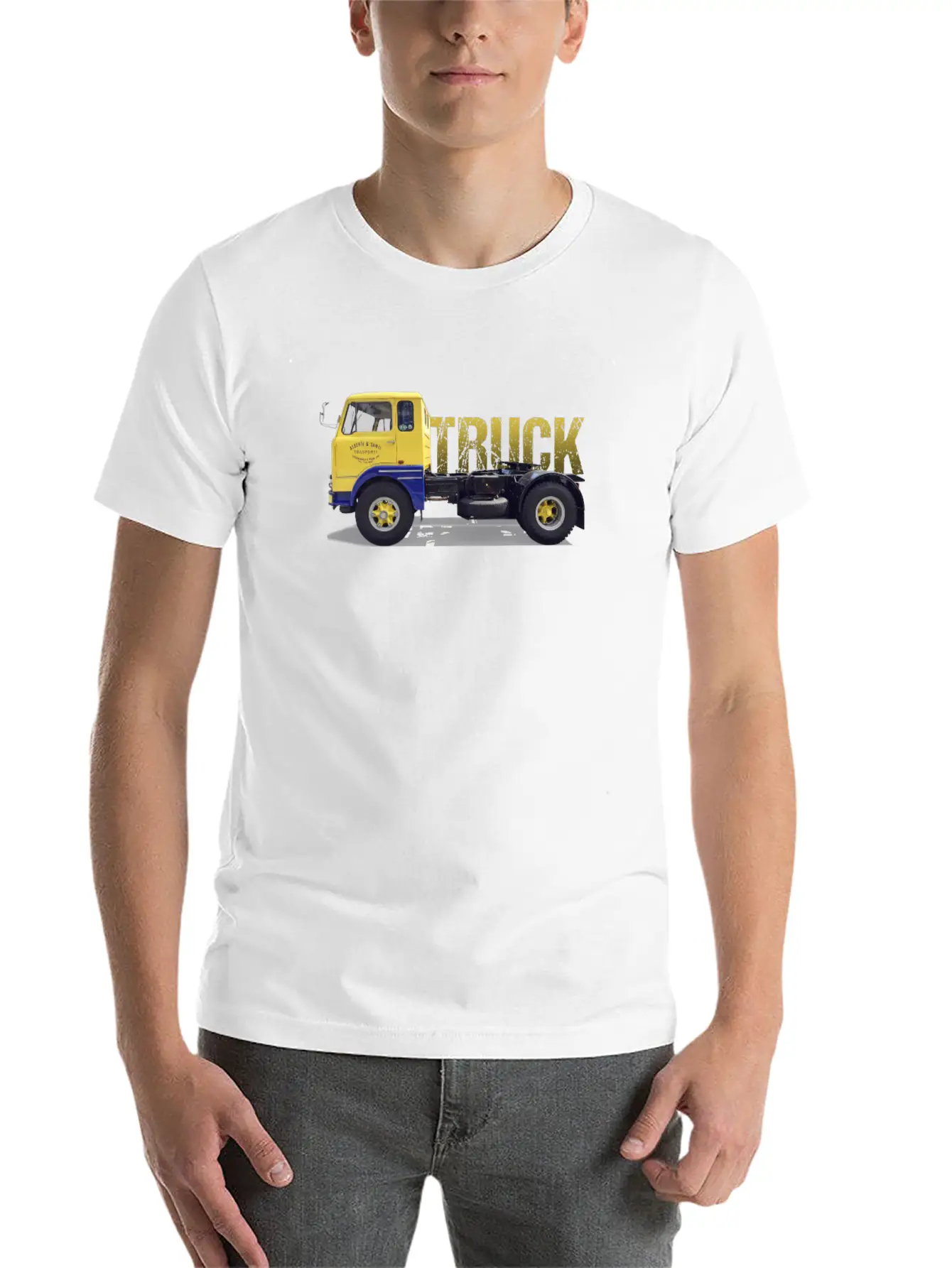 Truck Essential Unisex Summer Tee – Soft Cotton Casual Fit