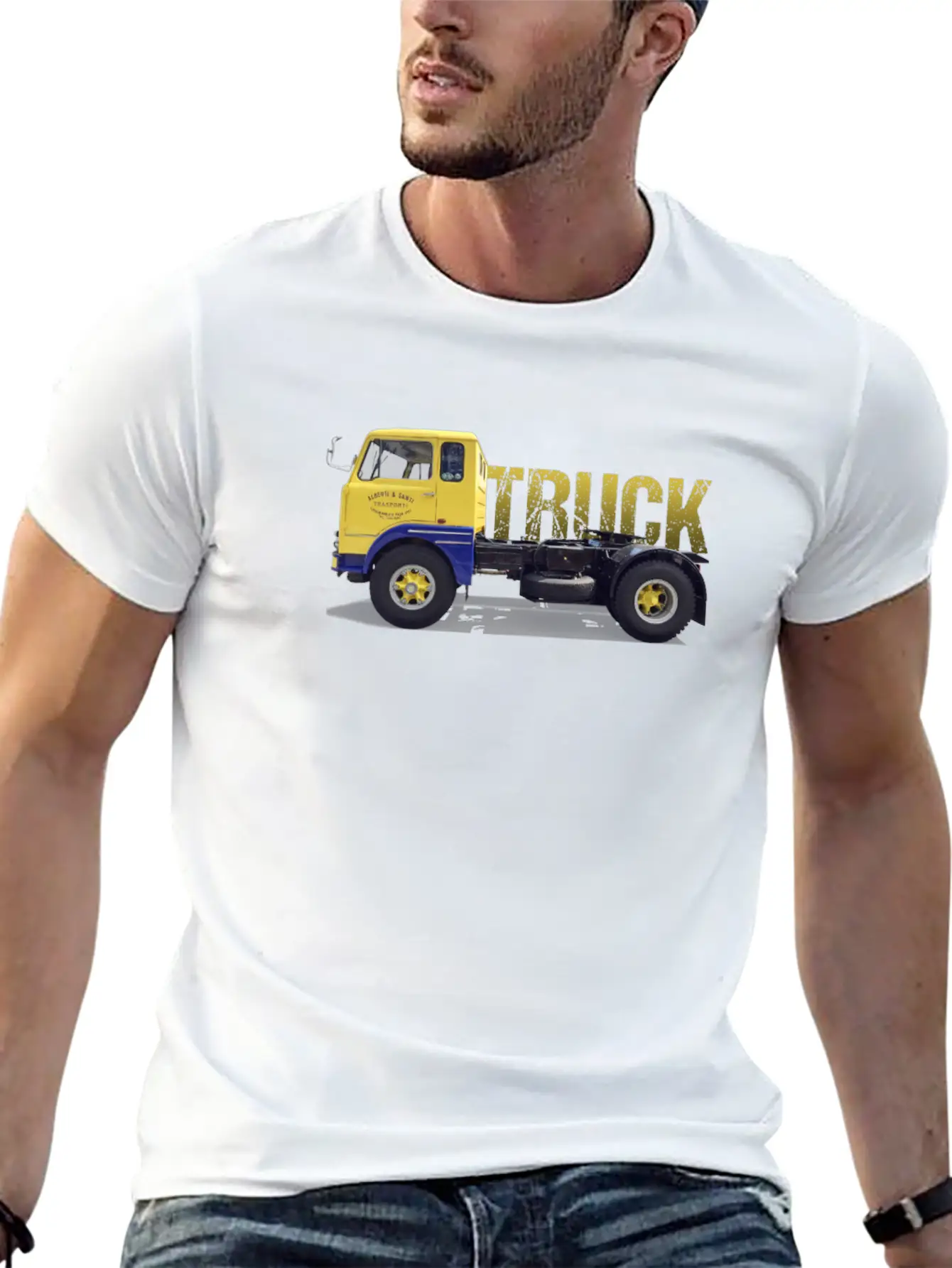 Truck Essential Unisex Summer Tee – Soft Cotton Casual Fit