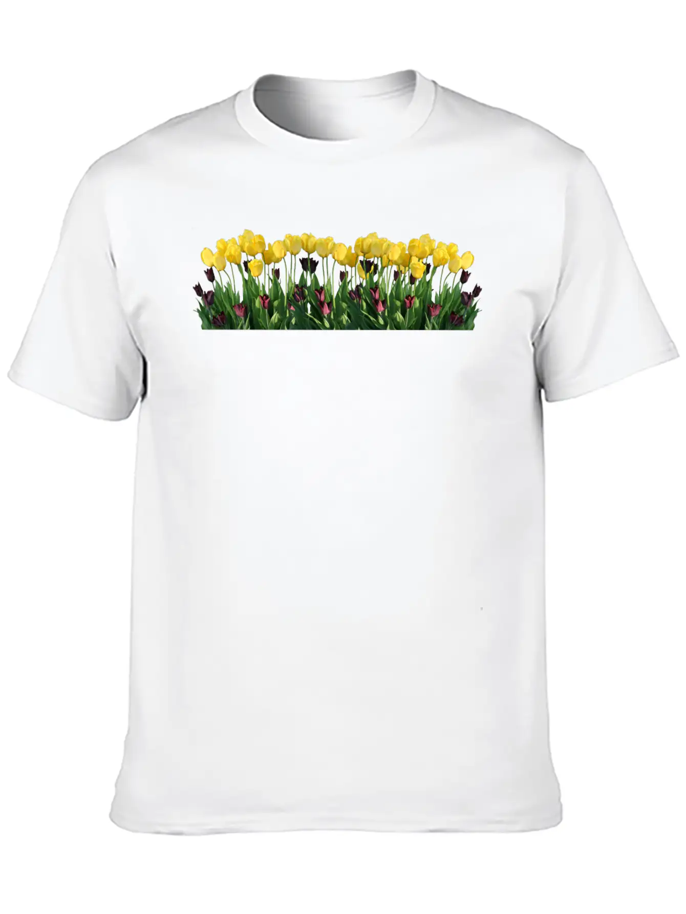 Tulips Tulpen Blumen Flowers Spring Fruehling Casual Graphic T-Shirt – Simple And Comfortable Daily Wear