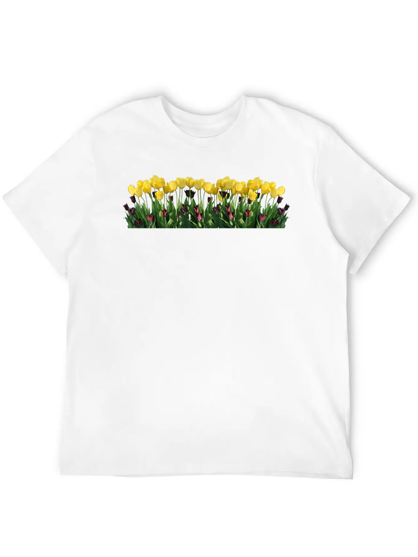 Tulips Tulpen Blumen Flowers Spring Fruehling Casual Graphic T-Shirt – Simple And Comfortable Daily Wear