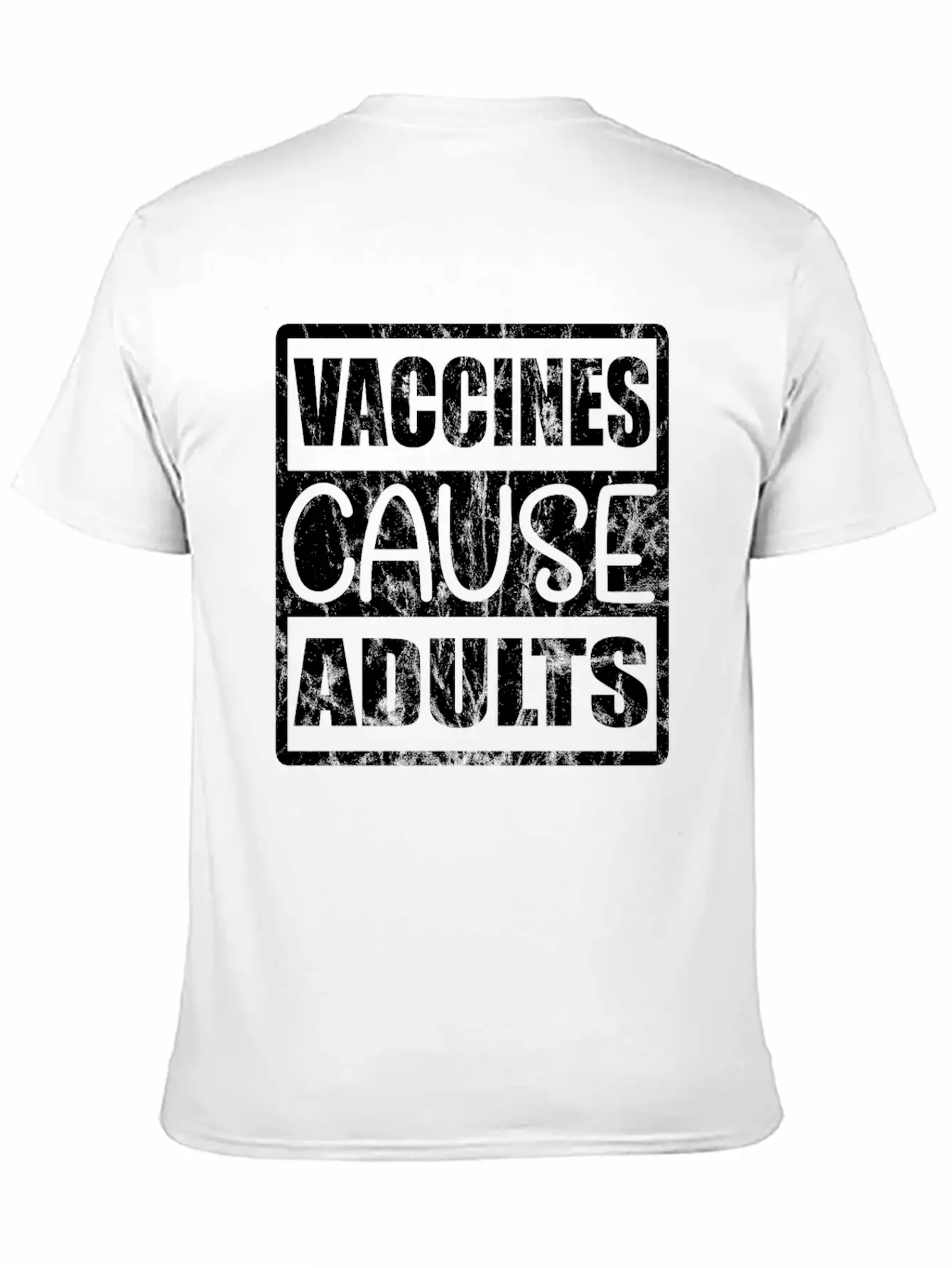 Vaccines Cause Adults T-Shirt Vaccination Classic Cotton Tee – Unisex Comfort For Any Season