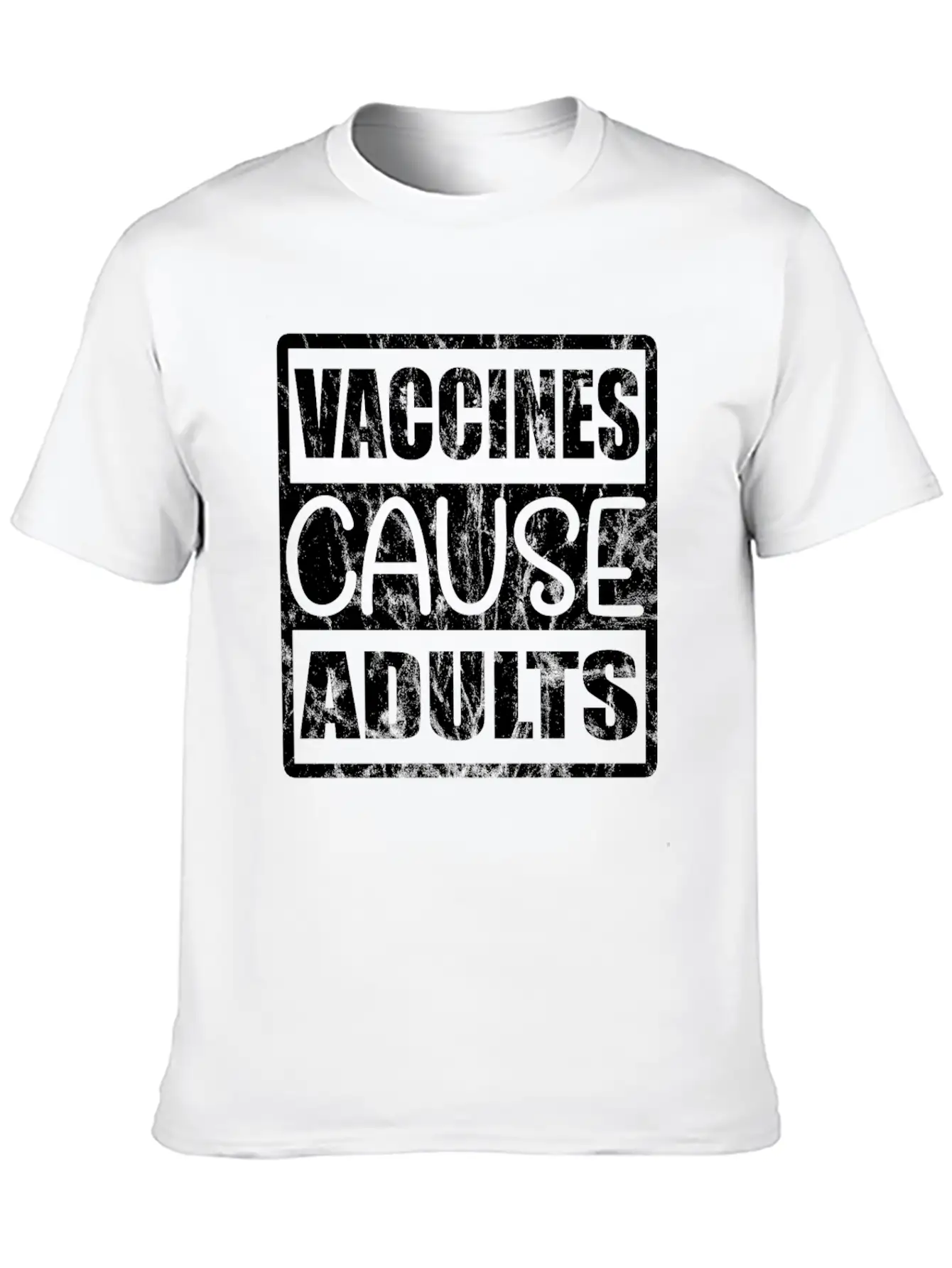 Vaccines Cause Adults T-Shirt Vaccination Classic Cotton Tee – Unisex Comfort For Any Season