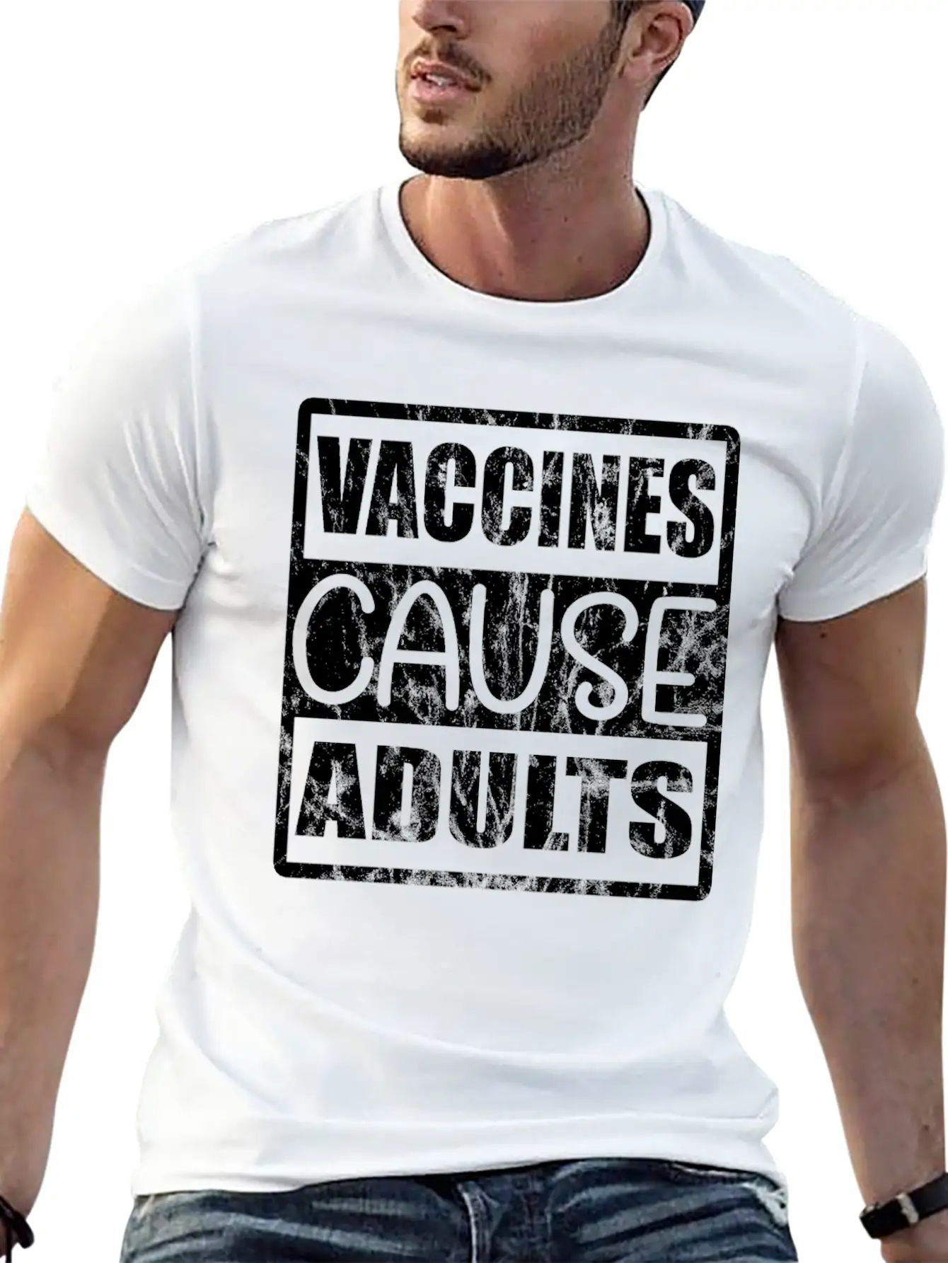 Vaccines Cause Adults T-Shirt Vaccination Classic Cotton Tee – Unisex Comfort For Any Season