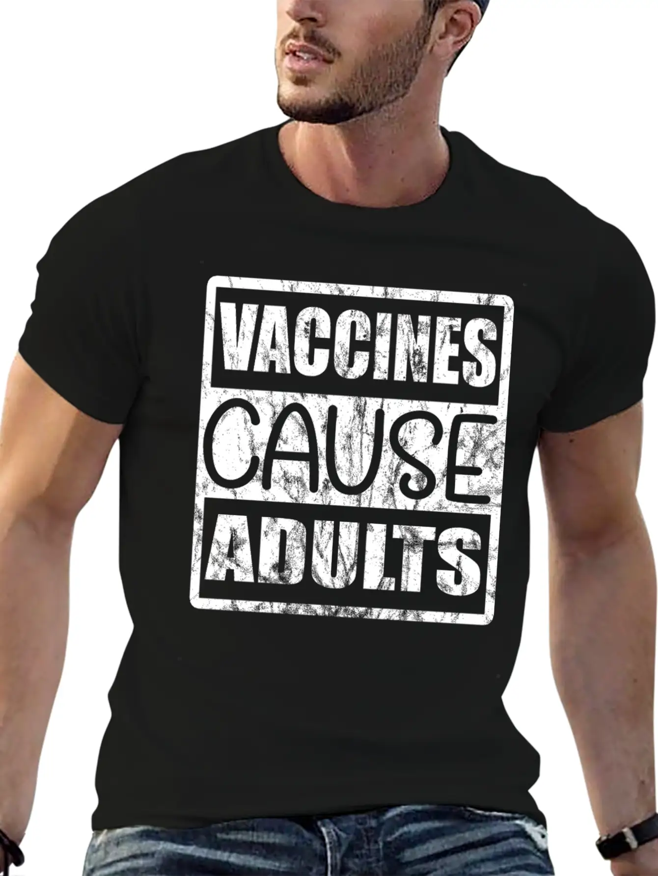 Vaccines Cause Adults T-Shirt Vaccination Classic Cotton Tee – Unisex Comfort For Any Season