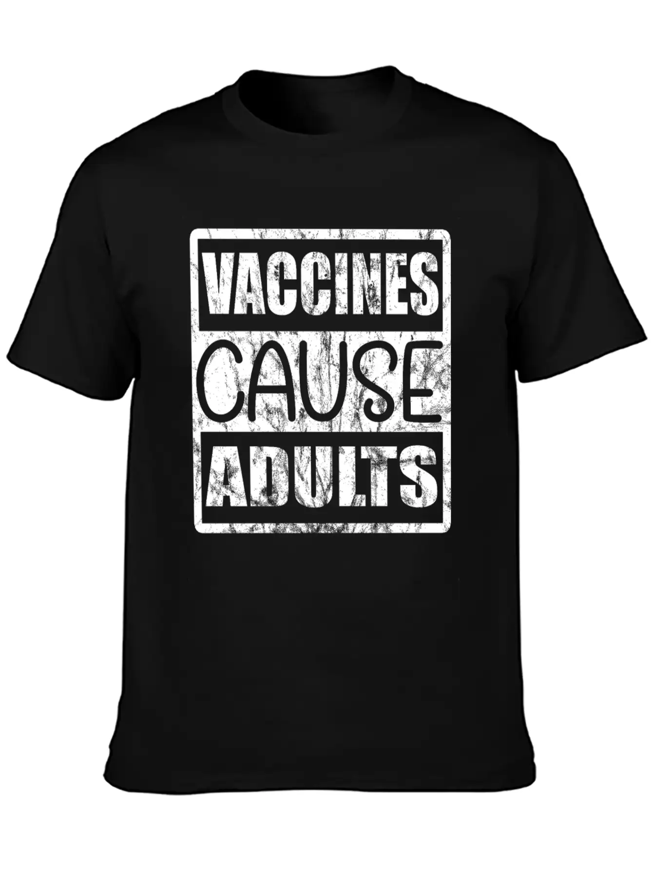 Vaccines Cause Adults T-Shirt Vaccination Classic Cotton Tee – Unisex Comfort For Any Season