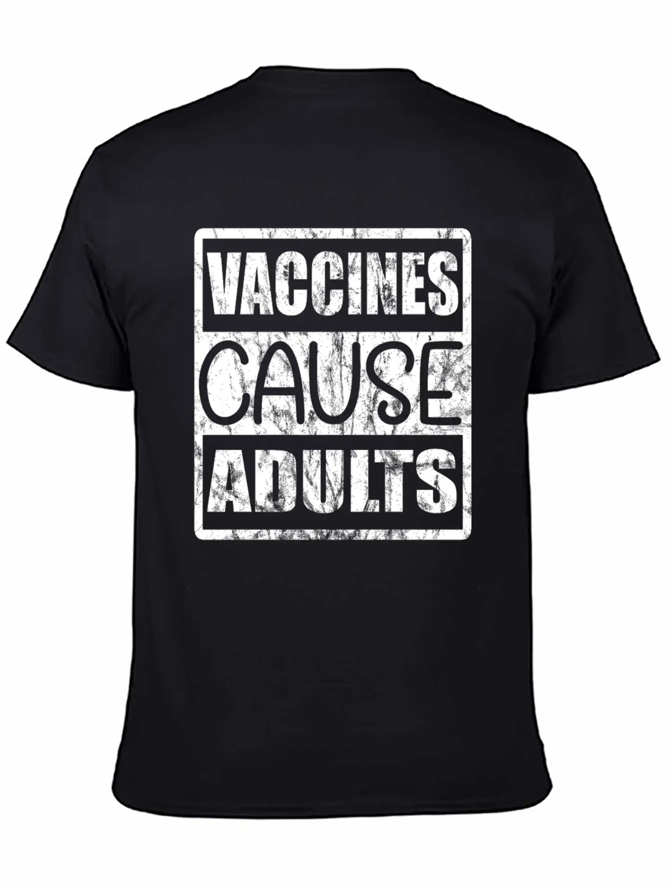 Vaccines Cause Adults T-Shirt Vaccination Classic Cotton Tee – Unisex Comfort For Any Season