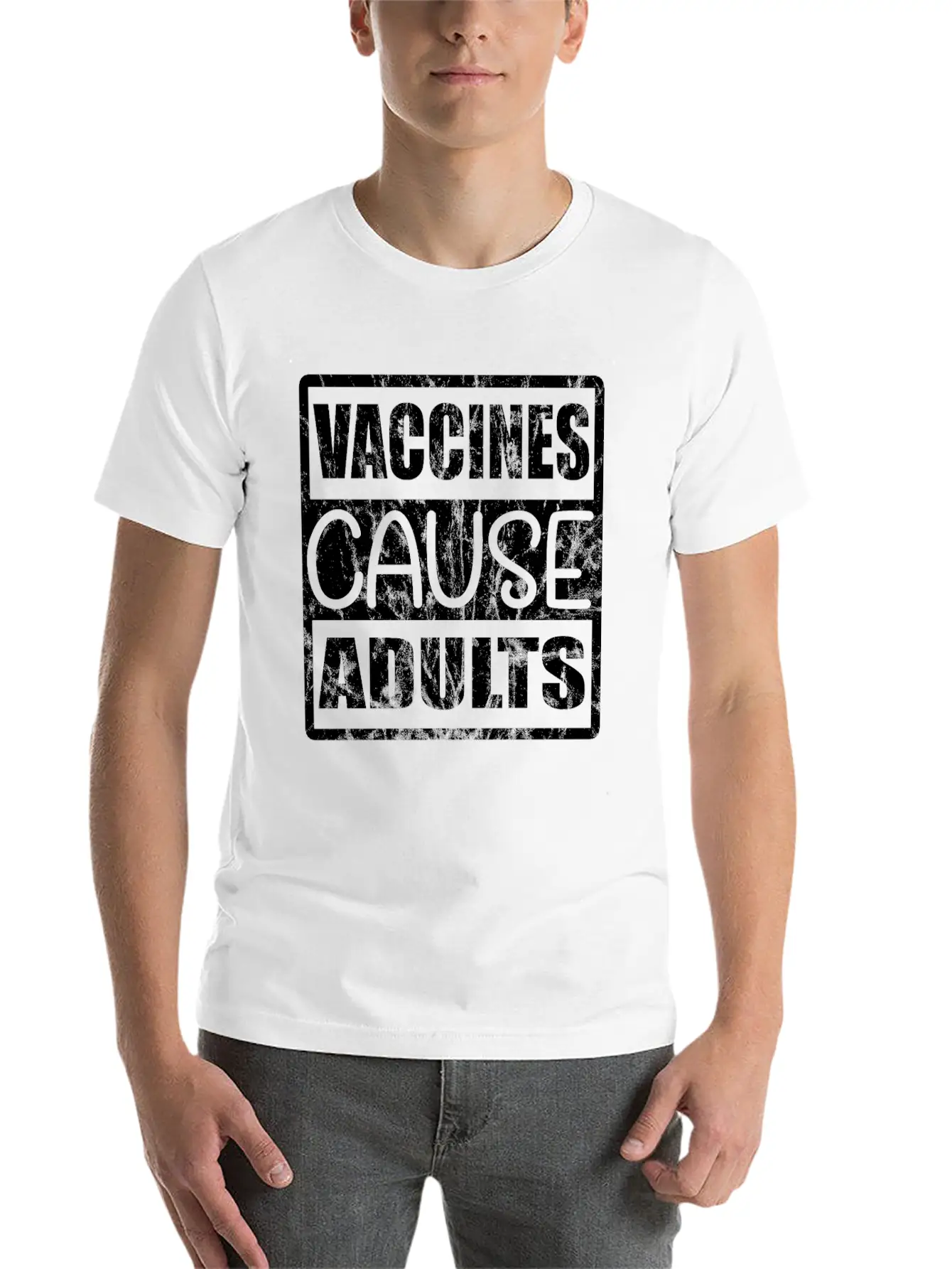 Vaccines Cause Adults T-Shirt Vaccination Classic Cotton Tee – Unisex Comfort For Any Season