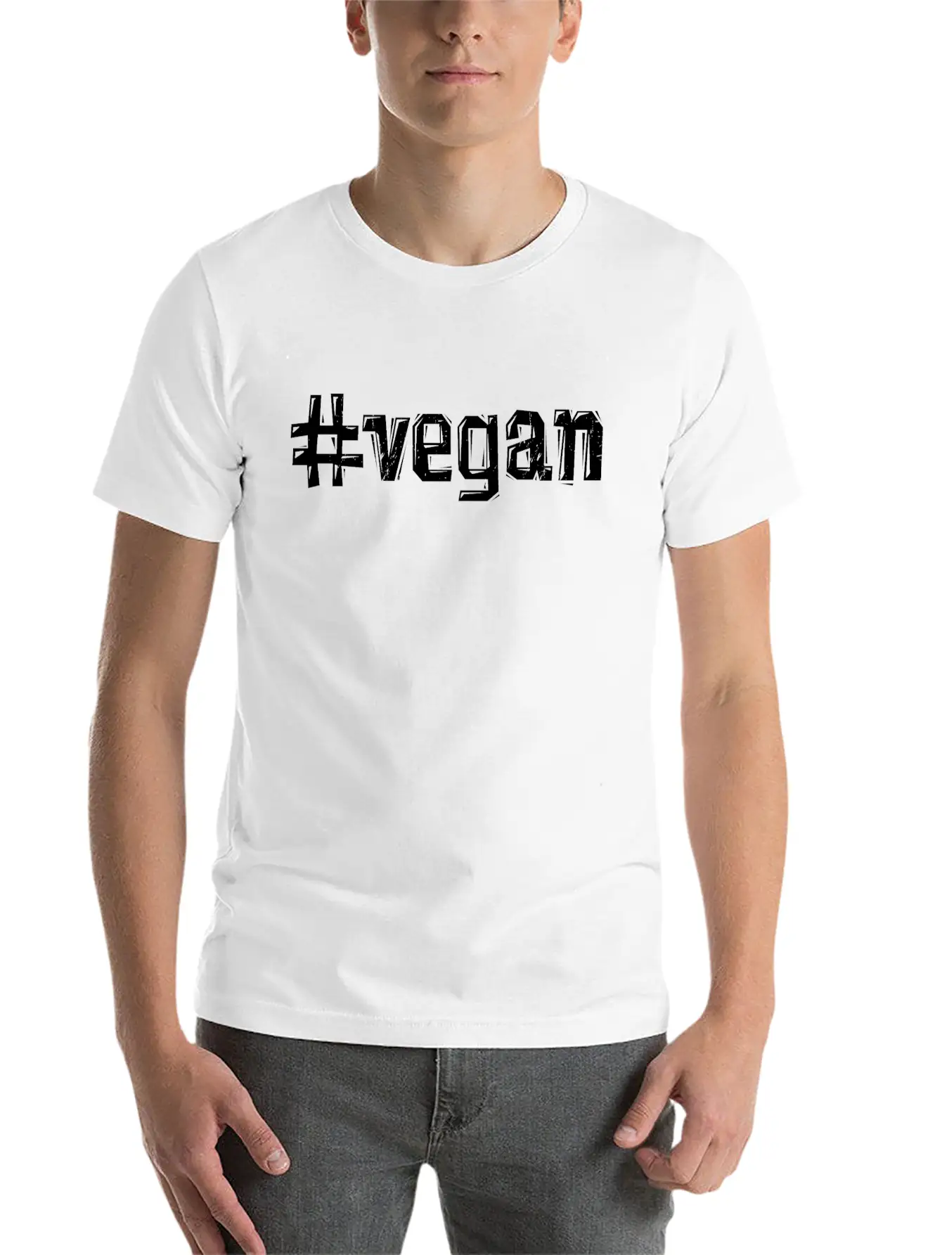 #vegan Simple Everyday Graphic Tee – Lightweight Summer Wear