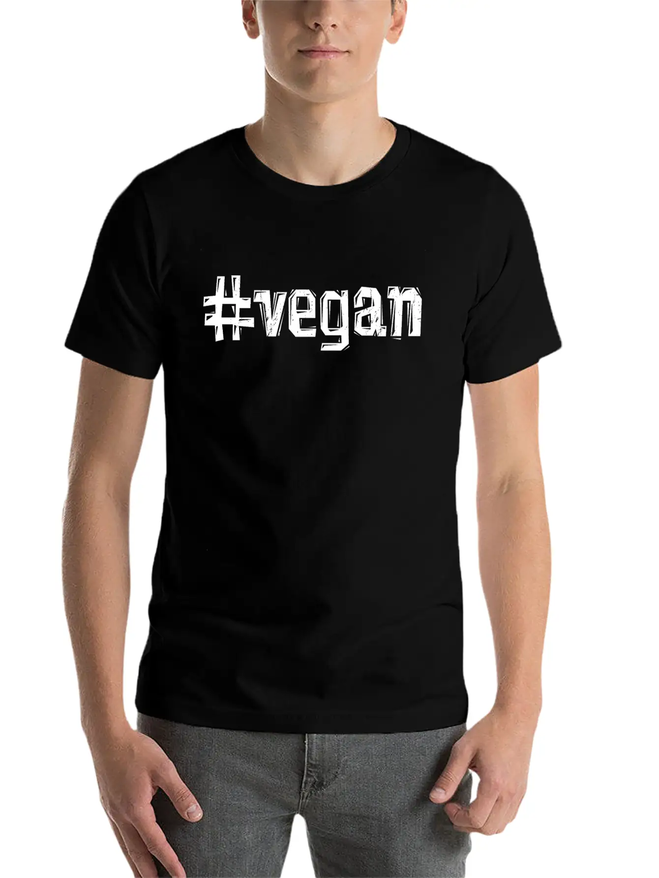 #vegan Simple Everyday Graphic Tee – Lightweight Summer Wear