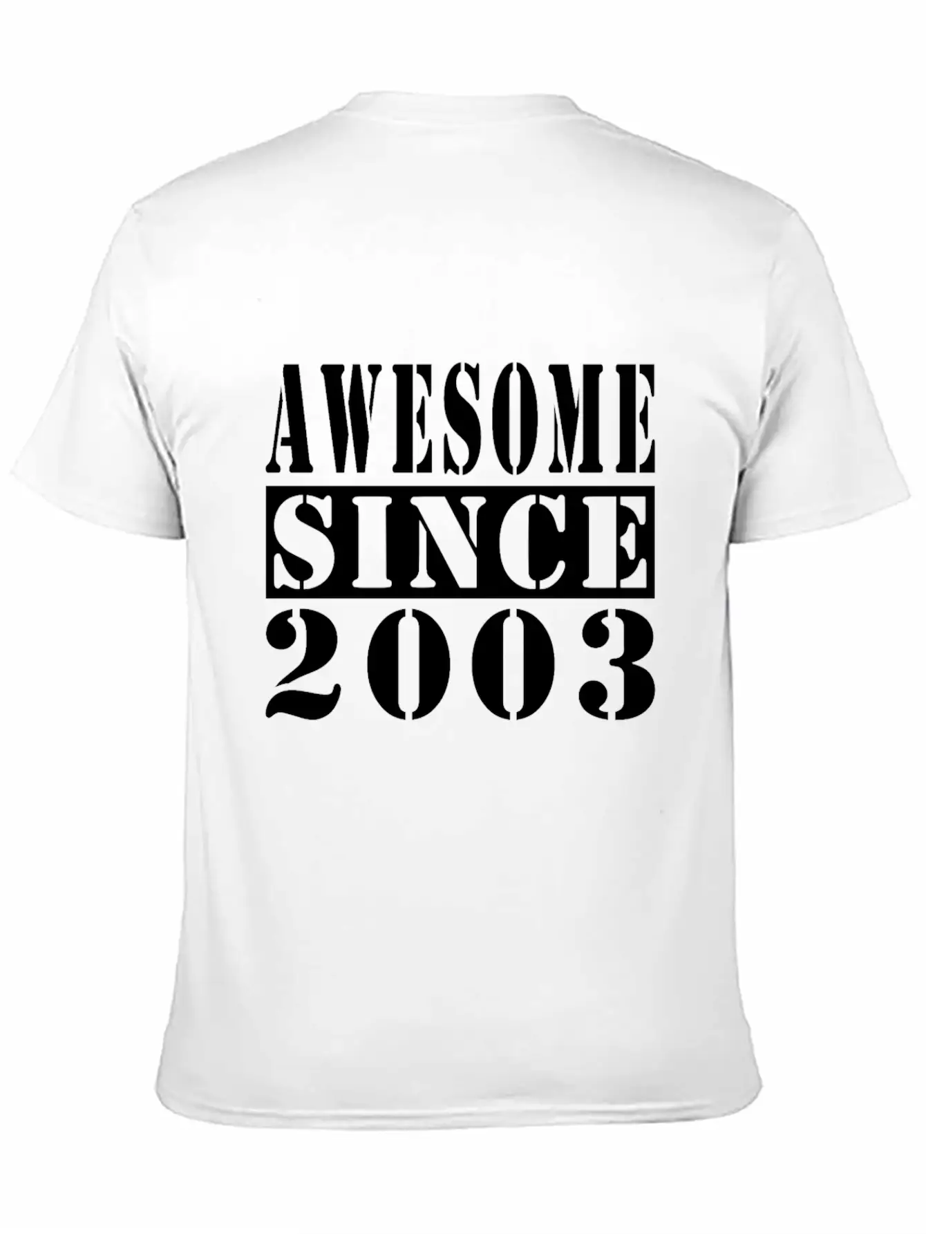 Vintage 2003 Birthday Retro Vintage Gift Casual Graphic T-Shirt – Simple And Comfortable Daily Wear