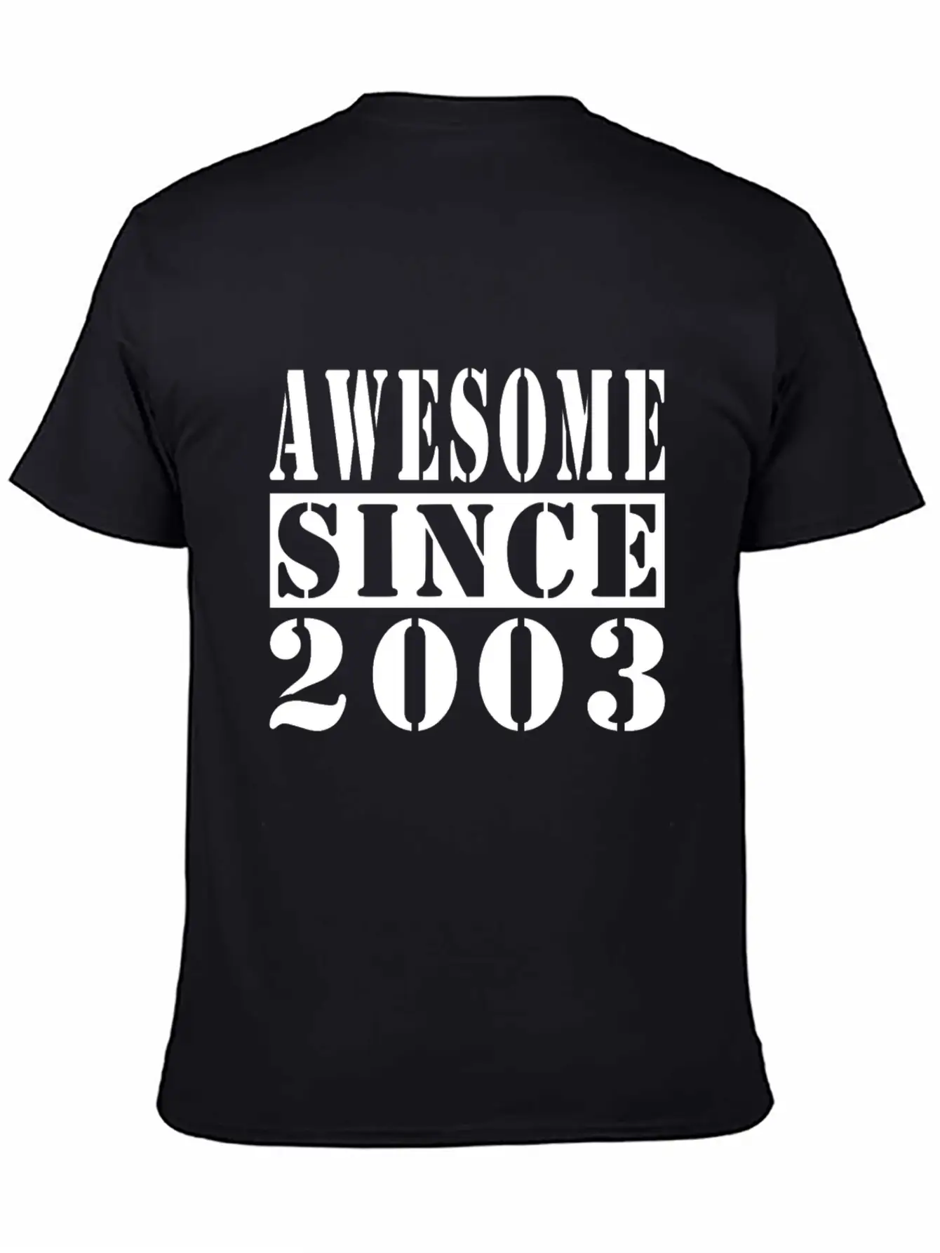 Vintage 2003 Birthday Retro Vintage Gift Casual Graphic T-Shirt – Simple And Comfortable Daily Wear