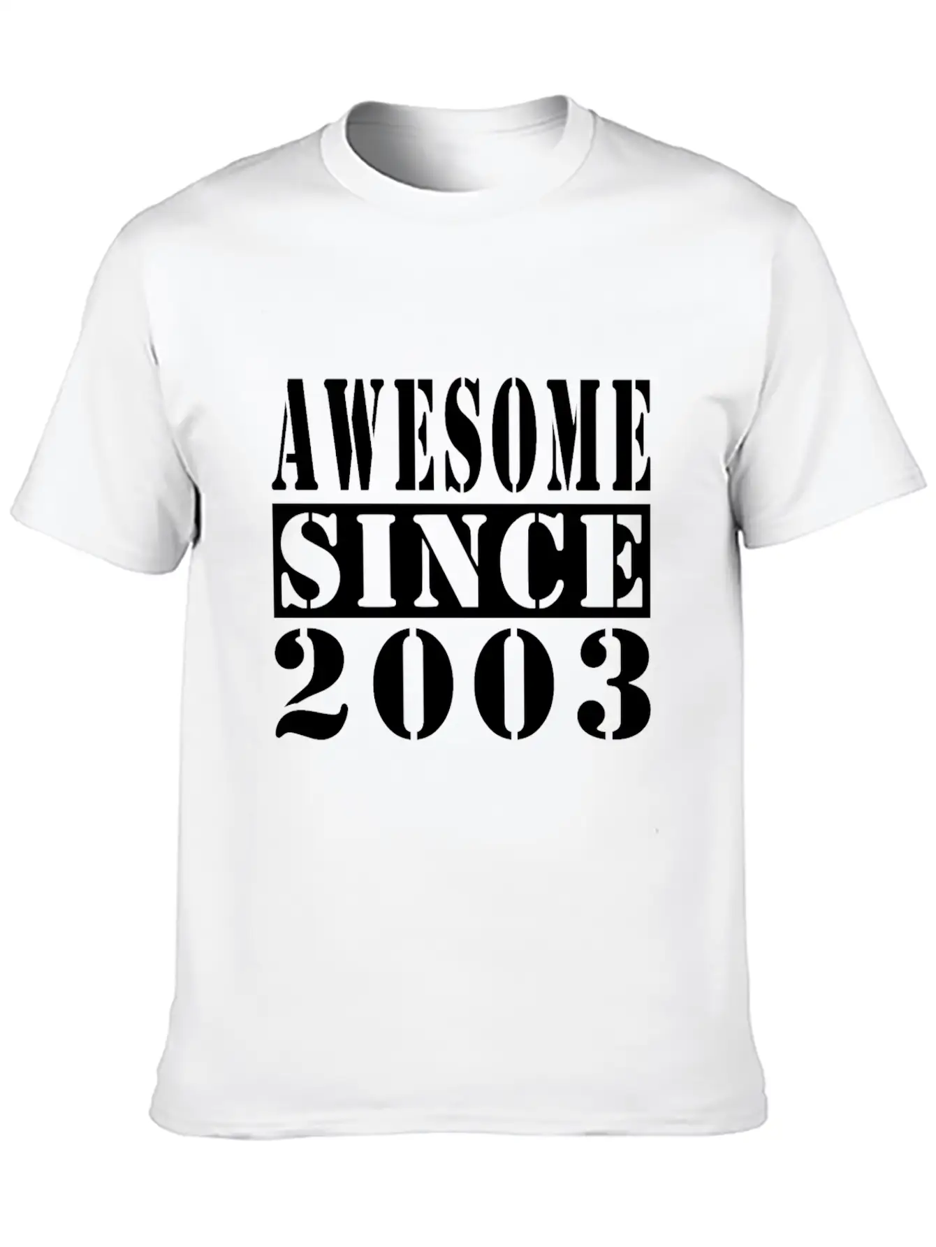 Vintage 2003 Birthday Retro Vintage Gift Casual Graphic T-Shirt – Simple And Comfortable Daily Wear