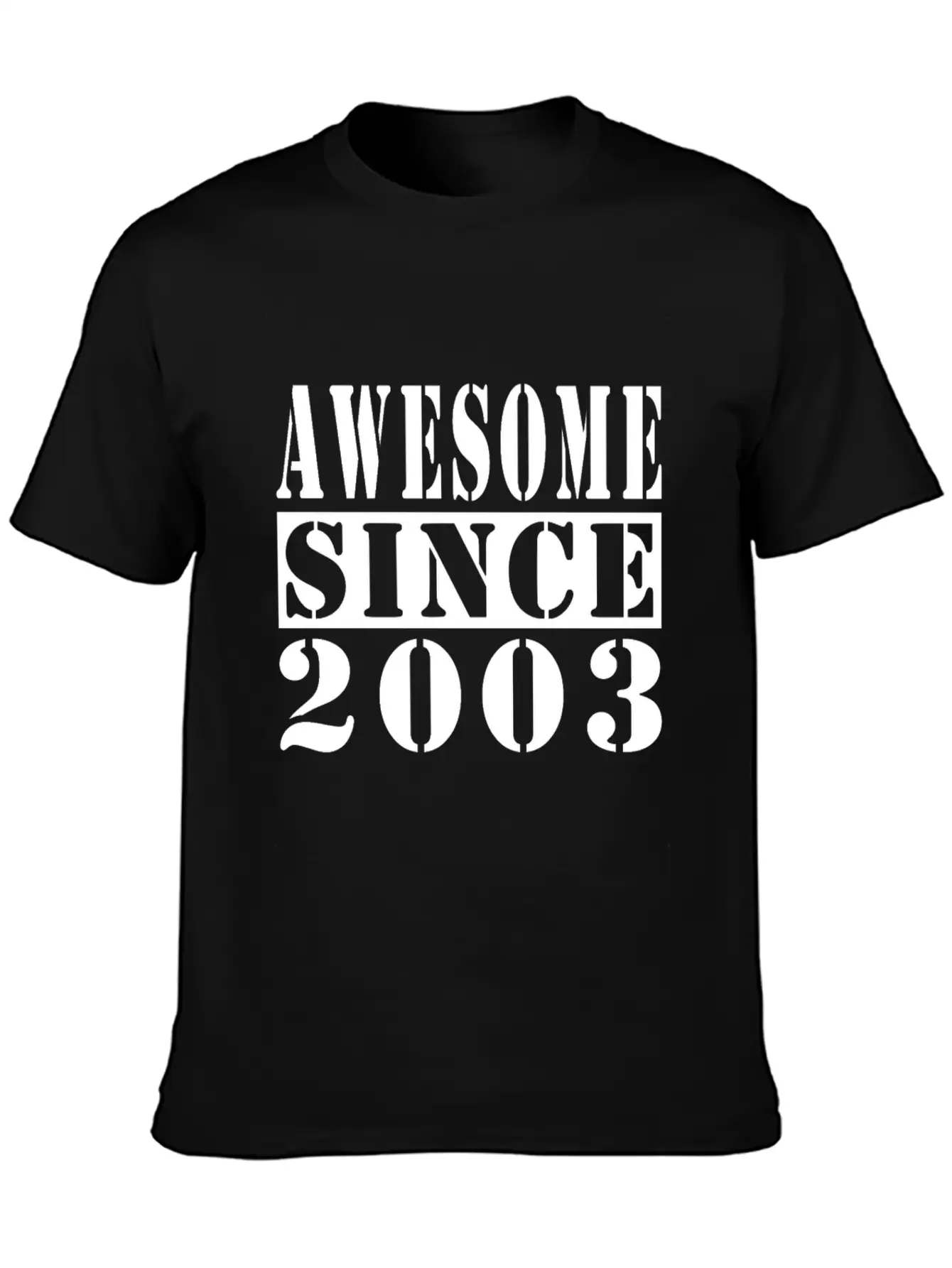 Vintage 2003 Birthday Retro Vintage Gift Casual Graphic T-Shirt – Simple And Comfortable Daily Wear