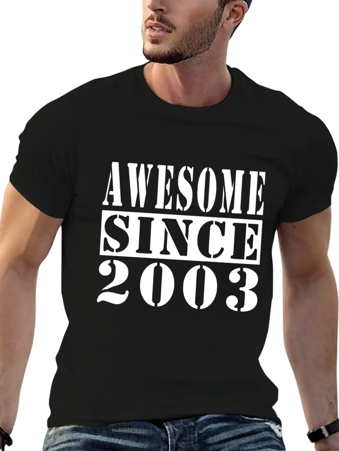 Vintage 2003 Birthday Retro Vintage Gift Casual Graphic T-Shirt – Simple And Comfortable Daily Wear