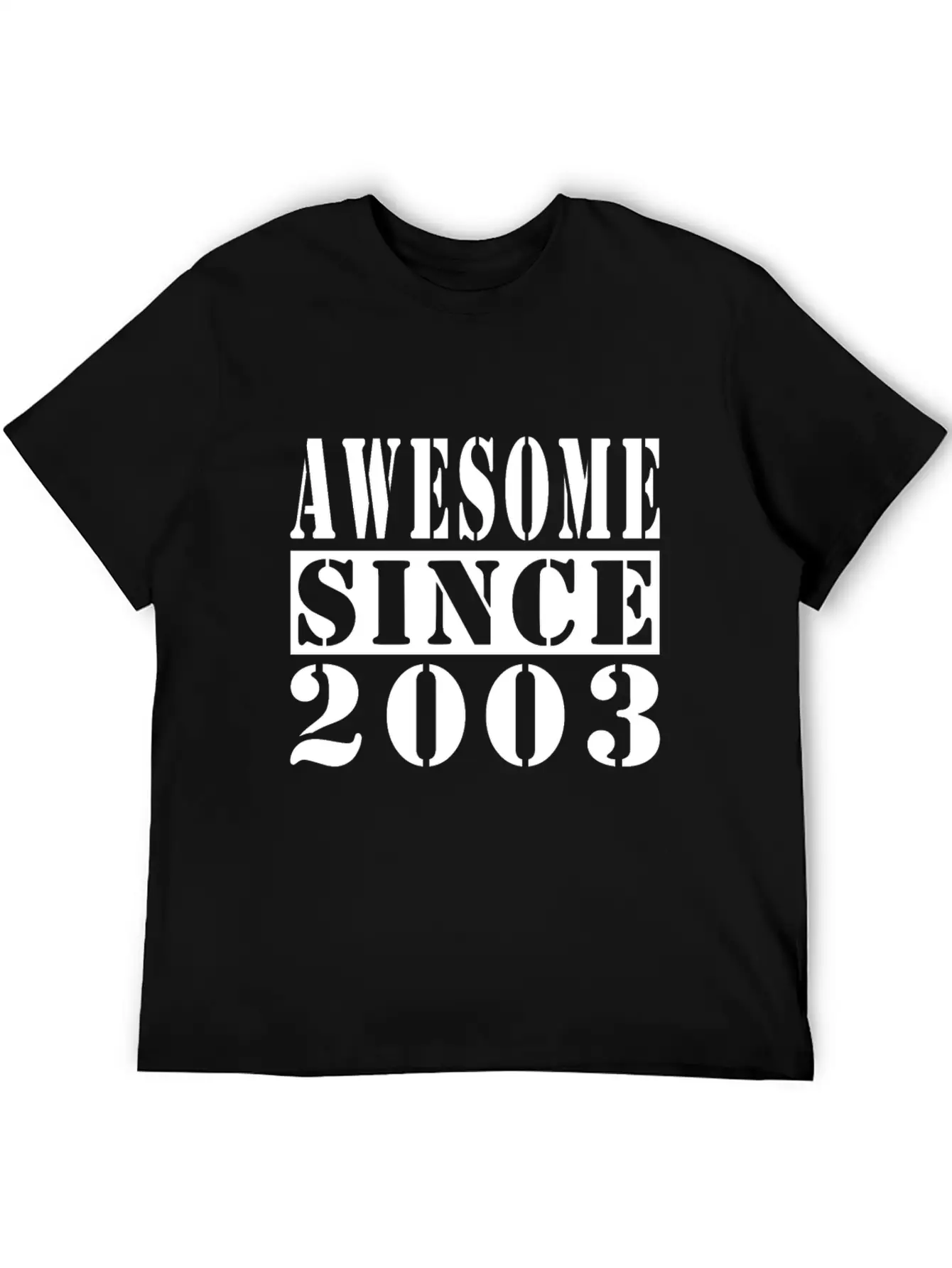 Vintage 2003 Birthday Retro Vintage Gift Casual Graphic T-Shirt – Simple And Comfortable Daily Wear
