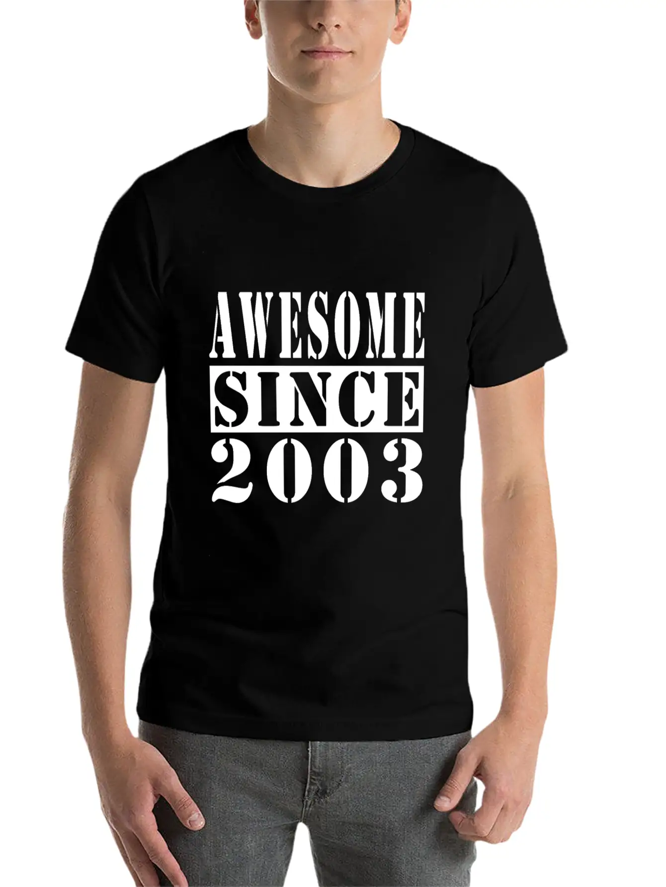 Vintage 2003 Birthday Retro Vintage Gift Casual Graphic T-Shirt – Simple And Comfortable Daily Wear