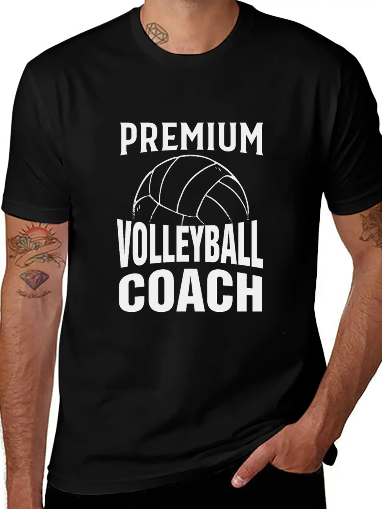 Volleyball Coach Classic Cotton Tee – Unisex Comfort For Any Season