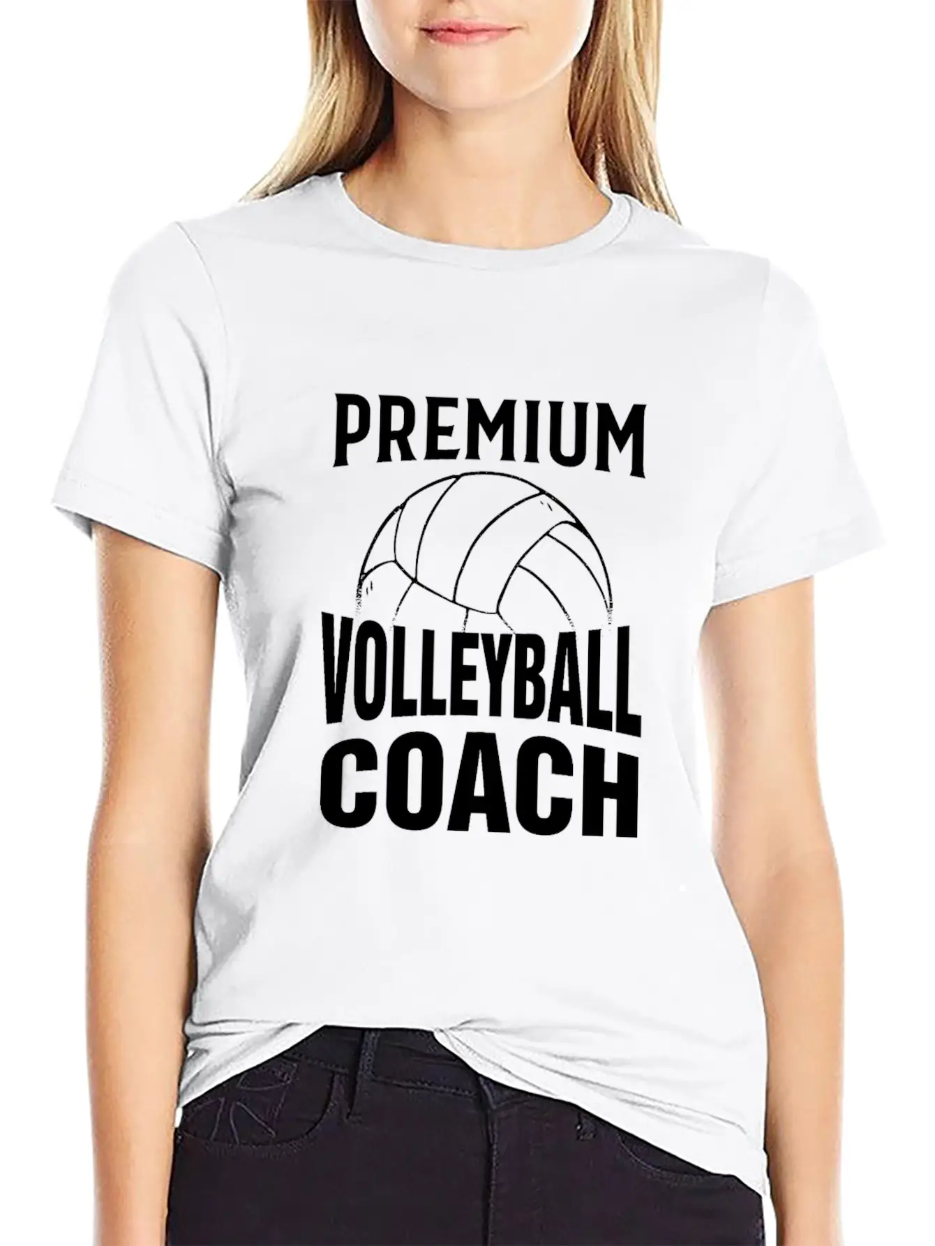 Volleyball Coach Classic Cotton Tee – Unisex Comfort For Any Season