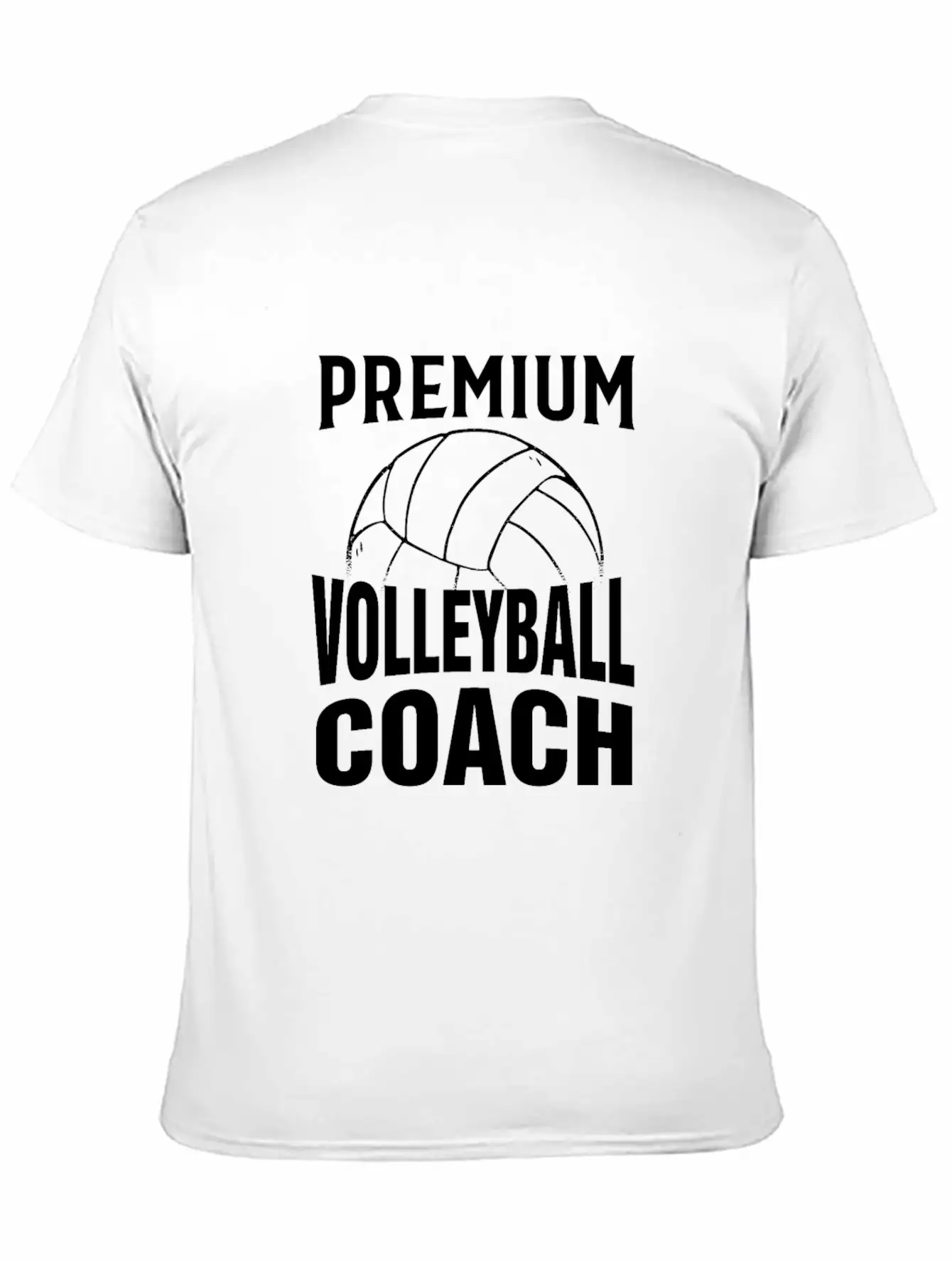 Volleyball Coach Classic Cotton Tee – Unisex Comfort For Any Season