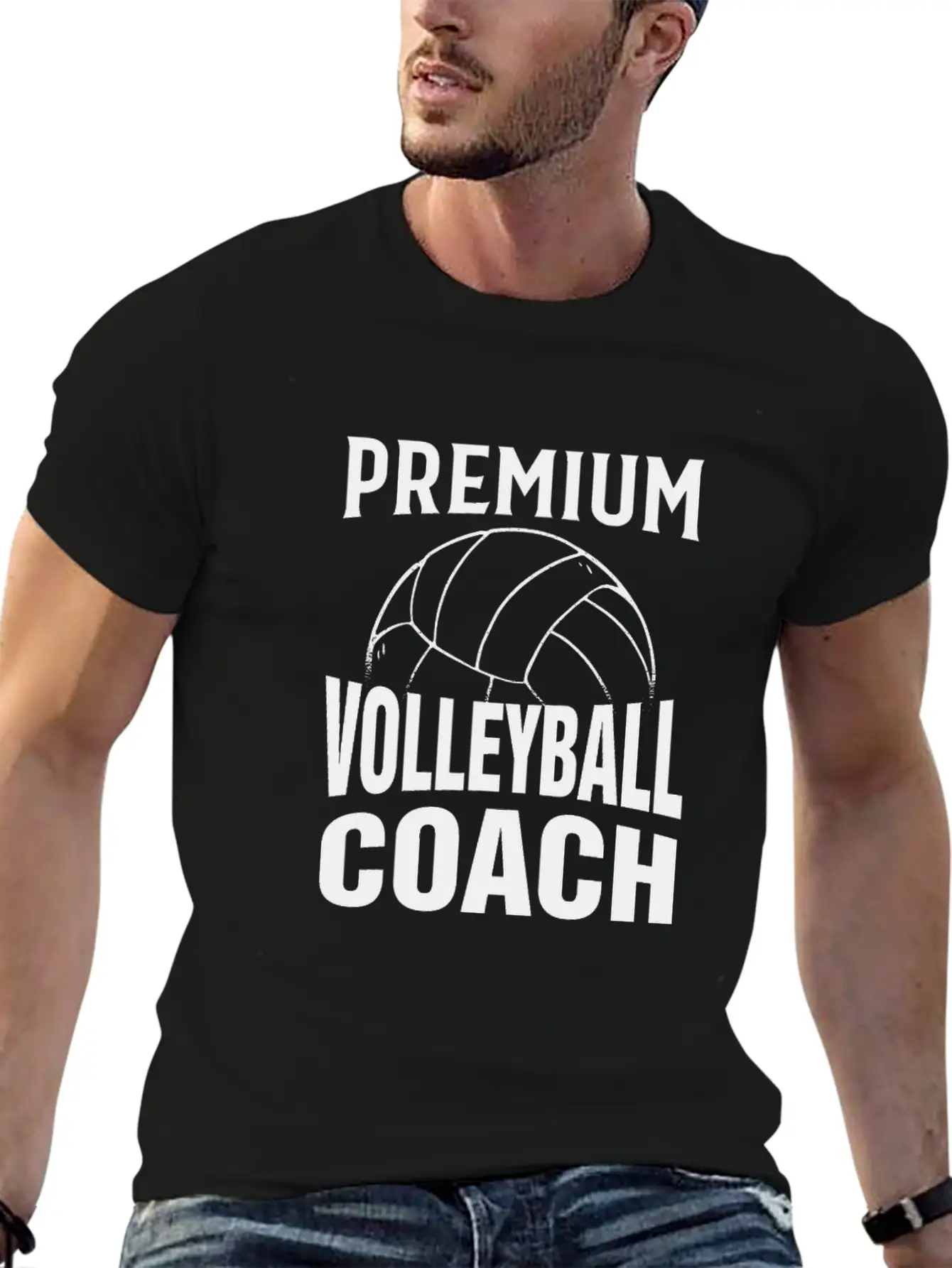 Volleyball Coach Classic Cotton Tee – Unisex Comfort For Any Season