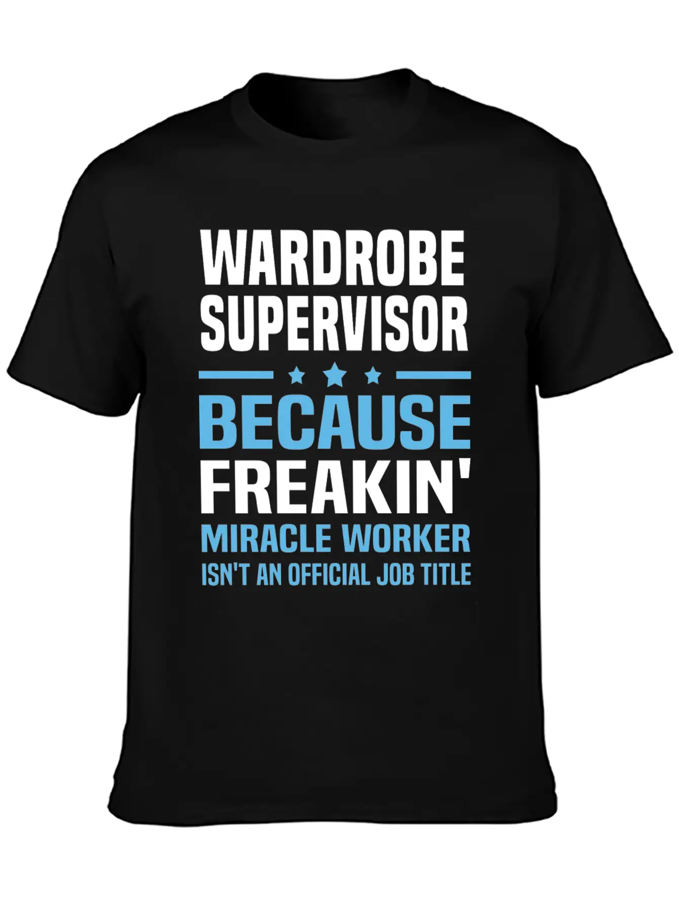 Wardrobe Supervisor Classic Cotton Tee – Unisex Comfort For Any Season