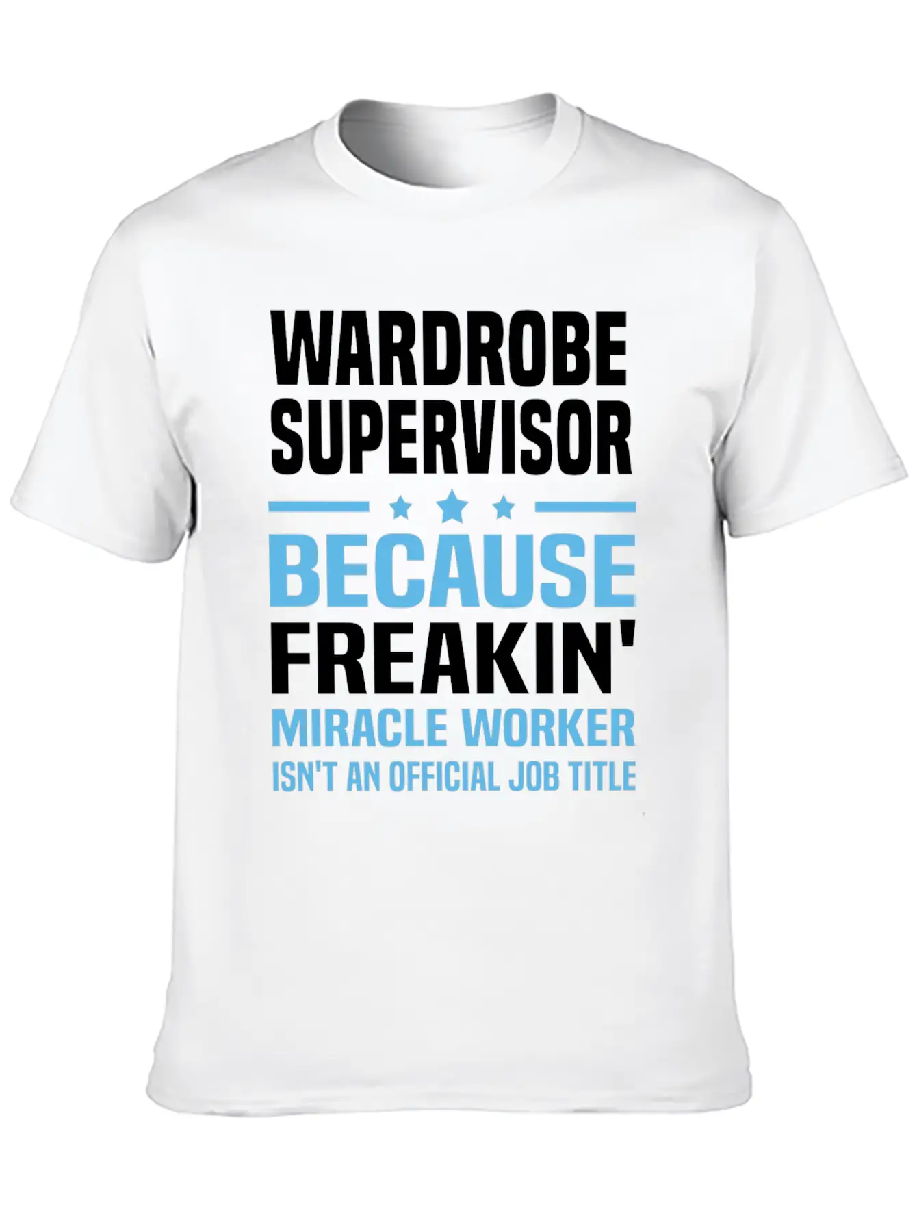 Wardrobe Supervisor Classic Cotton Tee – Unisex Comfort For Any Season