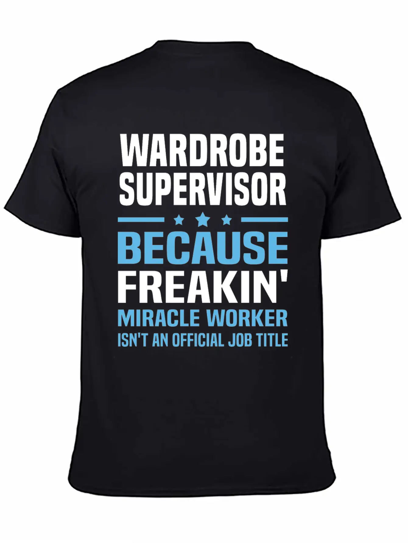 Wardrobe Supervisor Classic Cotton Tee – Unisex Comfort For Any Season