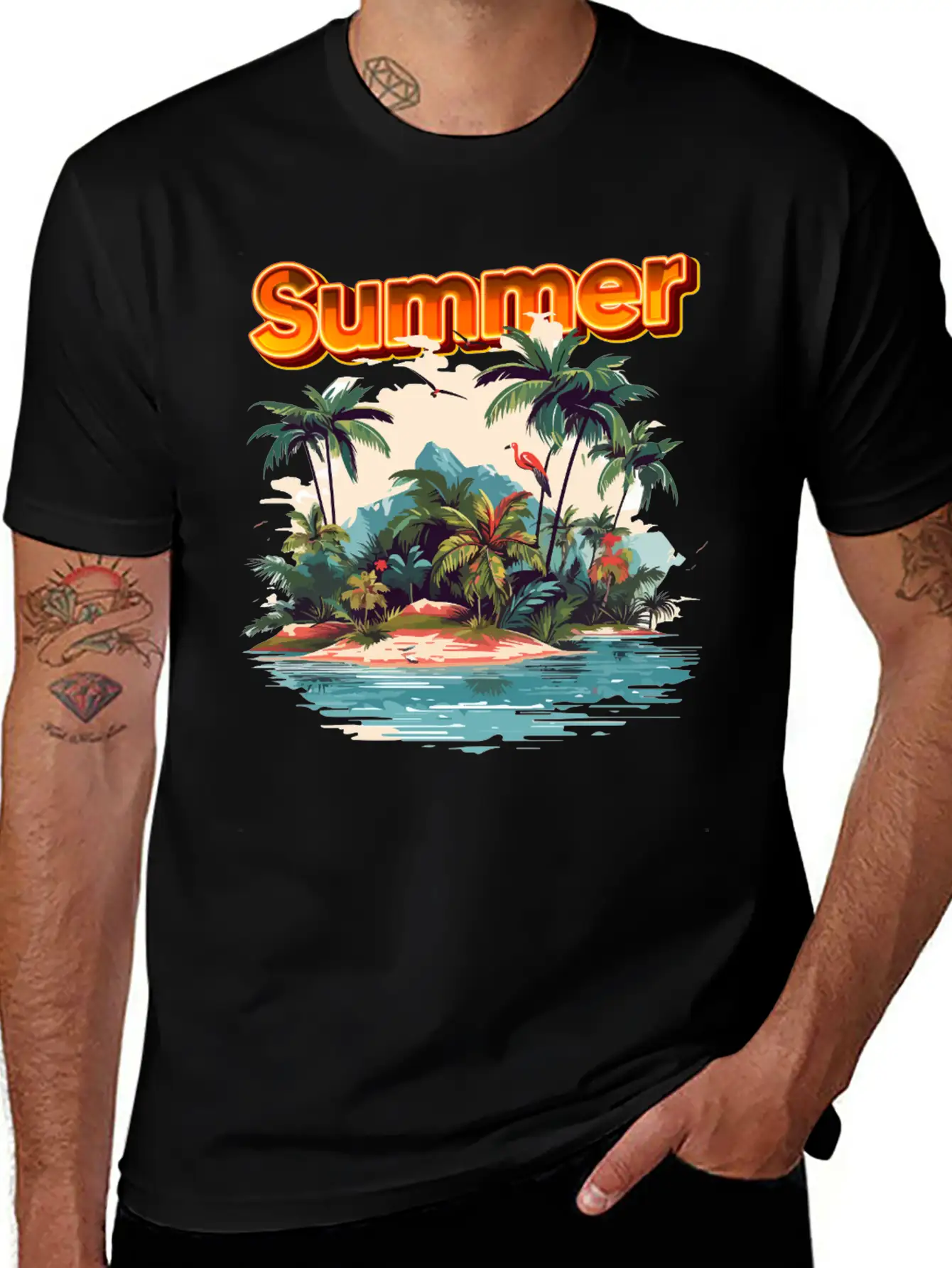 WAVES Essential Unisex Summer Tee – Soft Cotton Casual Fit