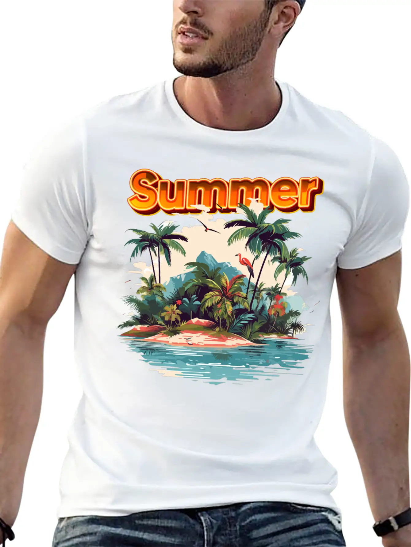 WAVES Essential Unisex Summer Tee – Soft Cotton Casual Fit
