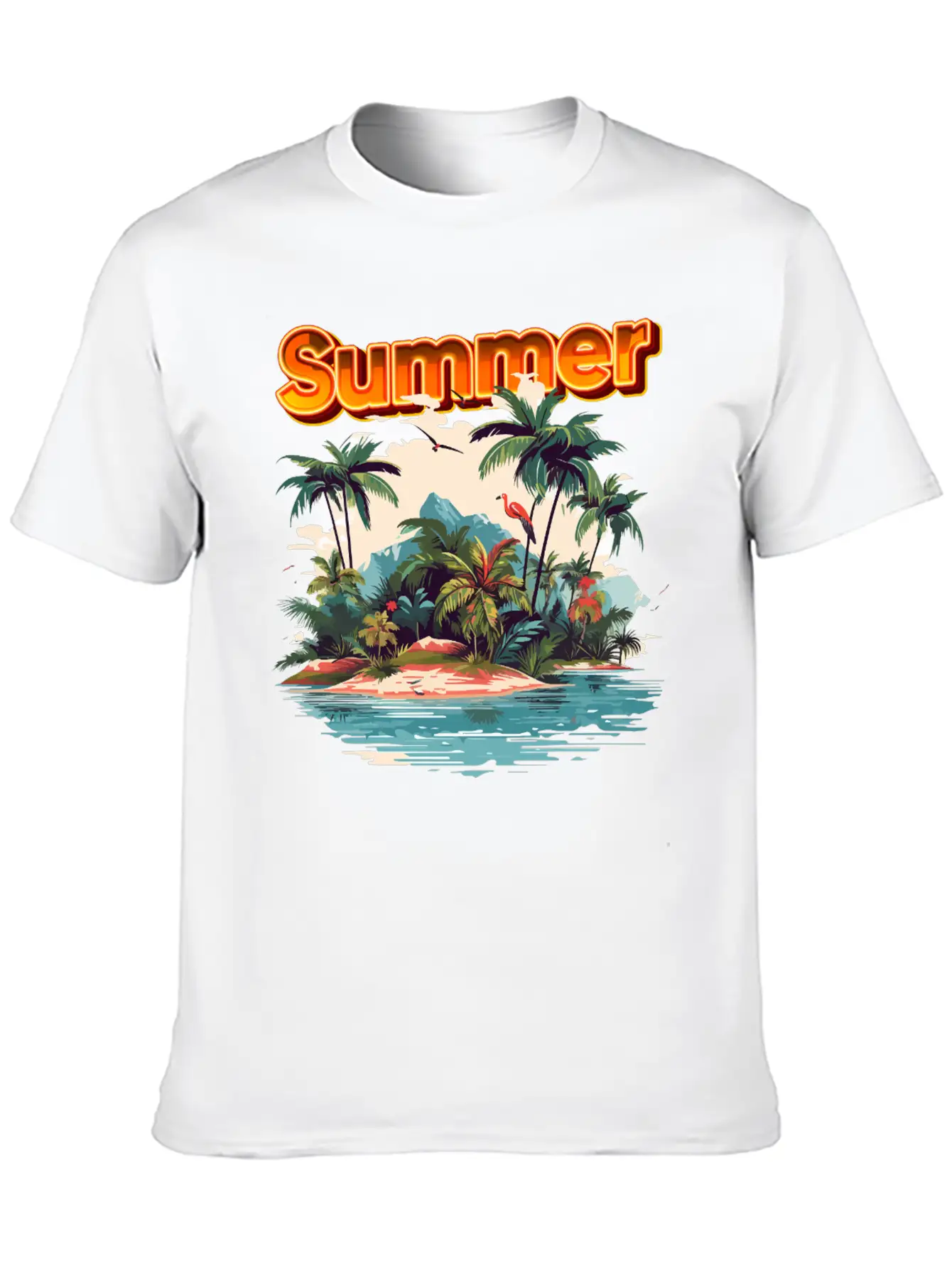 WAVES Essential Unisex Summer Tee – Soft Cotton Casual Fit