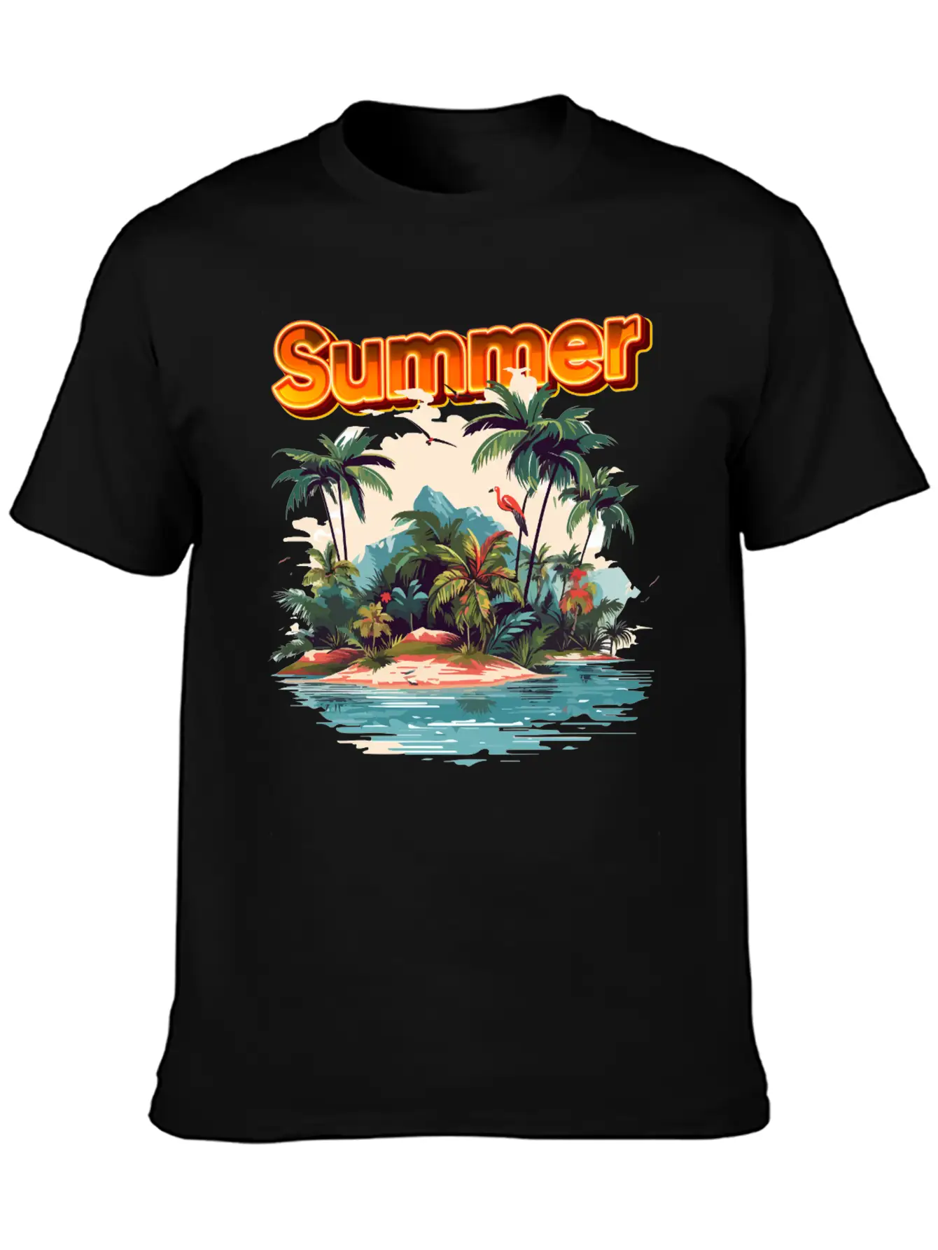WAVES Essential Unisex Summer Tee – Soft Cotton Casual Fit