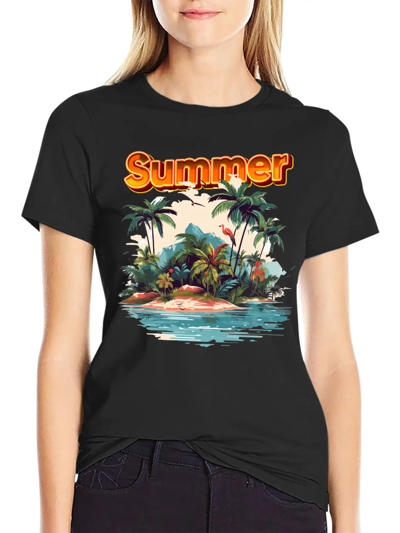 WAVES Essential Unisex Summer Tee – Soft Cotton Casual Fit