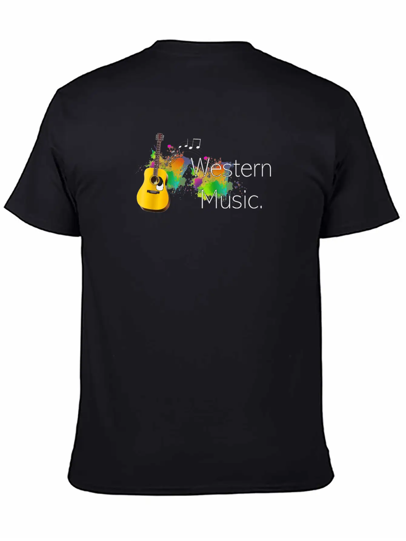 Western Music Classic Cotton Tee – Unisex Comfort For Any Season