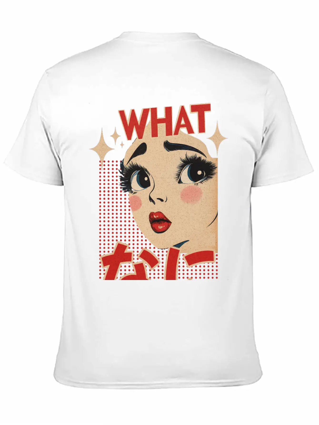 What Nani? Vintage Japanese Girl Essential Unisex Summer Tee – Soft Cotton Casual Fit