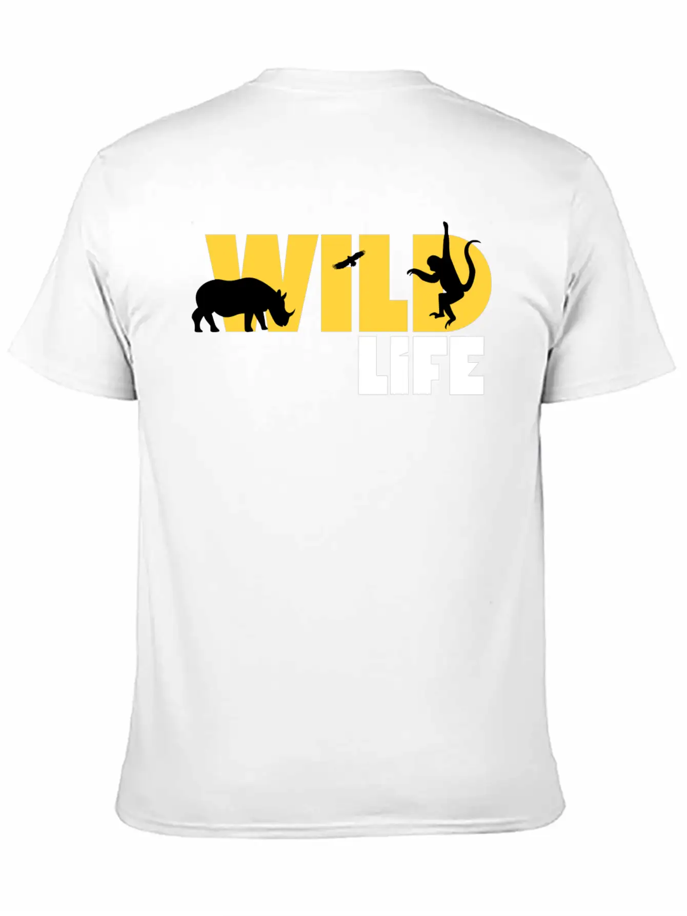 Wild Life Casual Graphic T-Shirt – Simple And Comfortable Daily Wear