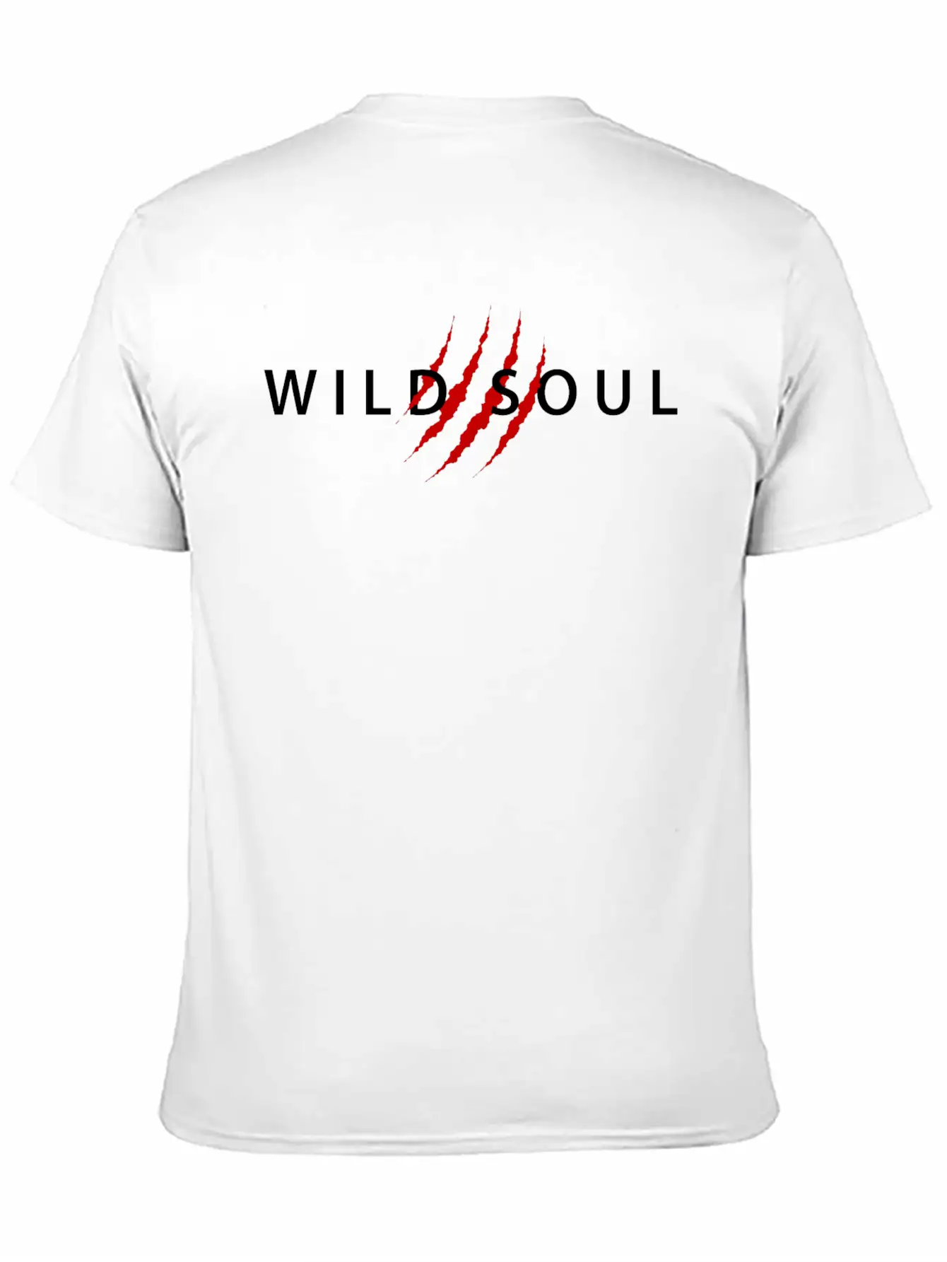 WILD SOUL Black Version Classic Cotton Tee – Unisex Comfort For Any Season