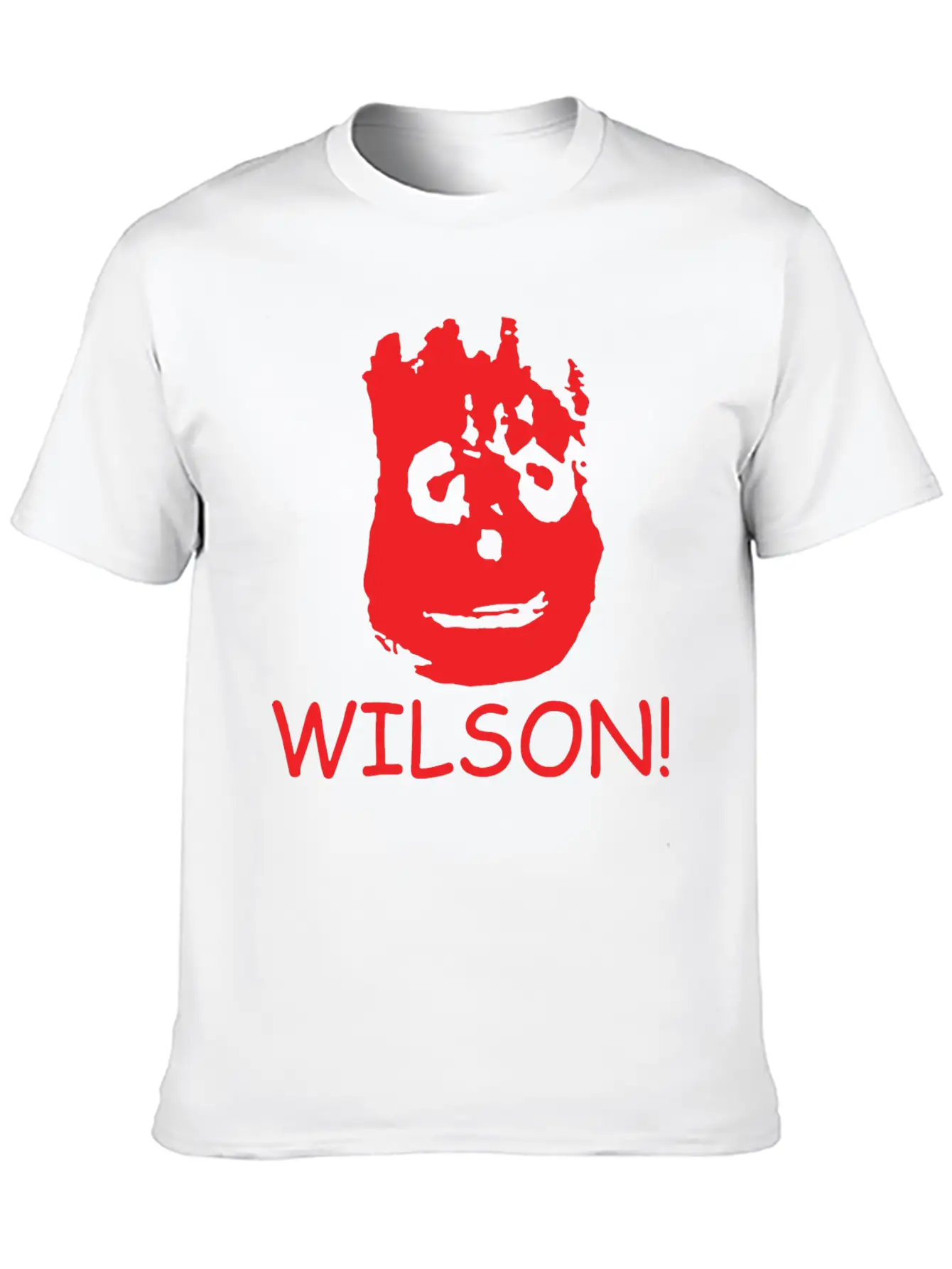 WILSON FUNNY RETRO MOVIE CASTAWAY FILM CLASSIC Casual Graphic T-Shirt – Simple And Comfortable Daily Wear
