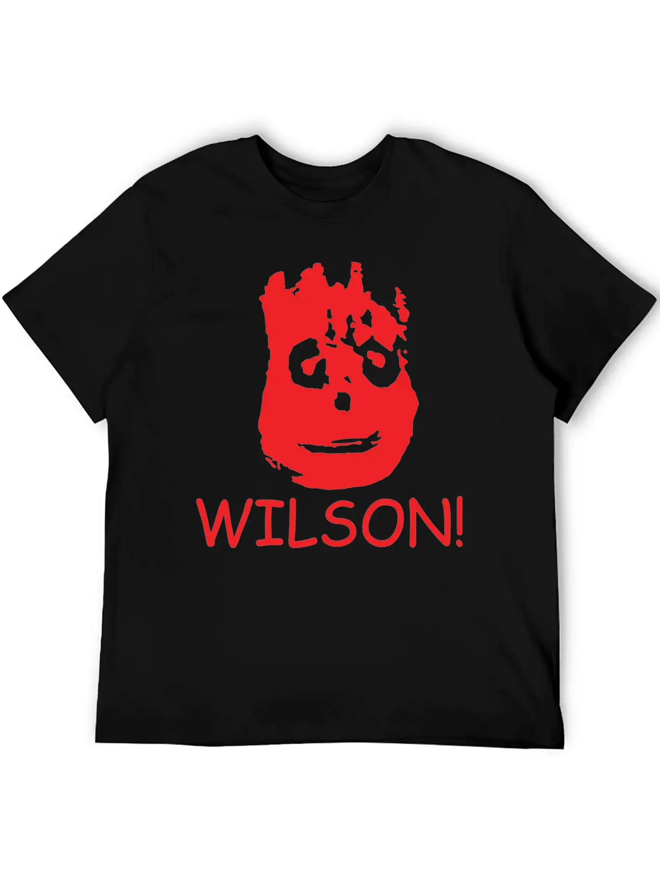 WILSON FUNNY RETRO MOVIE CASTAWAY FILM CLASSIC Casual Graphic T-Shirt – Simple And Comfortable Daily Wear