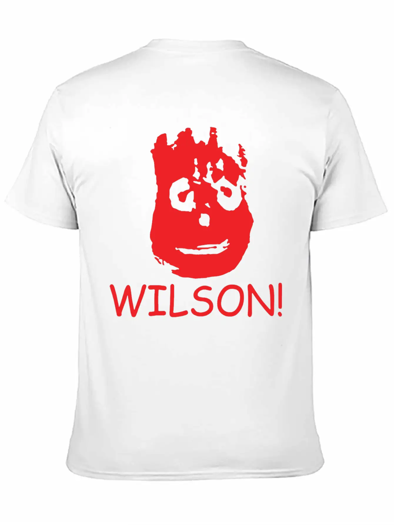 WILSON FUNNY RETRO MOVIE CASTAWAY FILM CLASSIC Casual Graphic T-Shirt – Simple And Comfortable Daily Wear