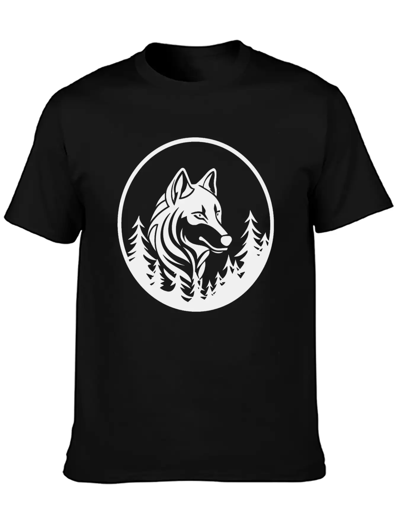 Wolf Essential Unisex Summer Tee – Soft Cotton Casual Fit