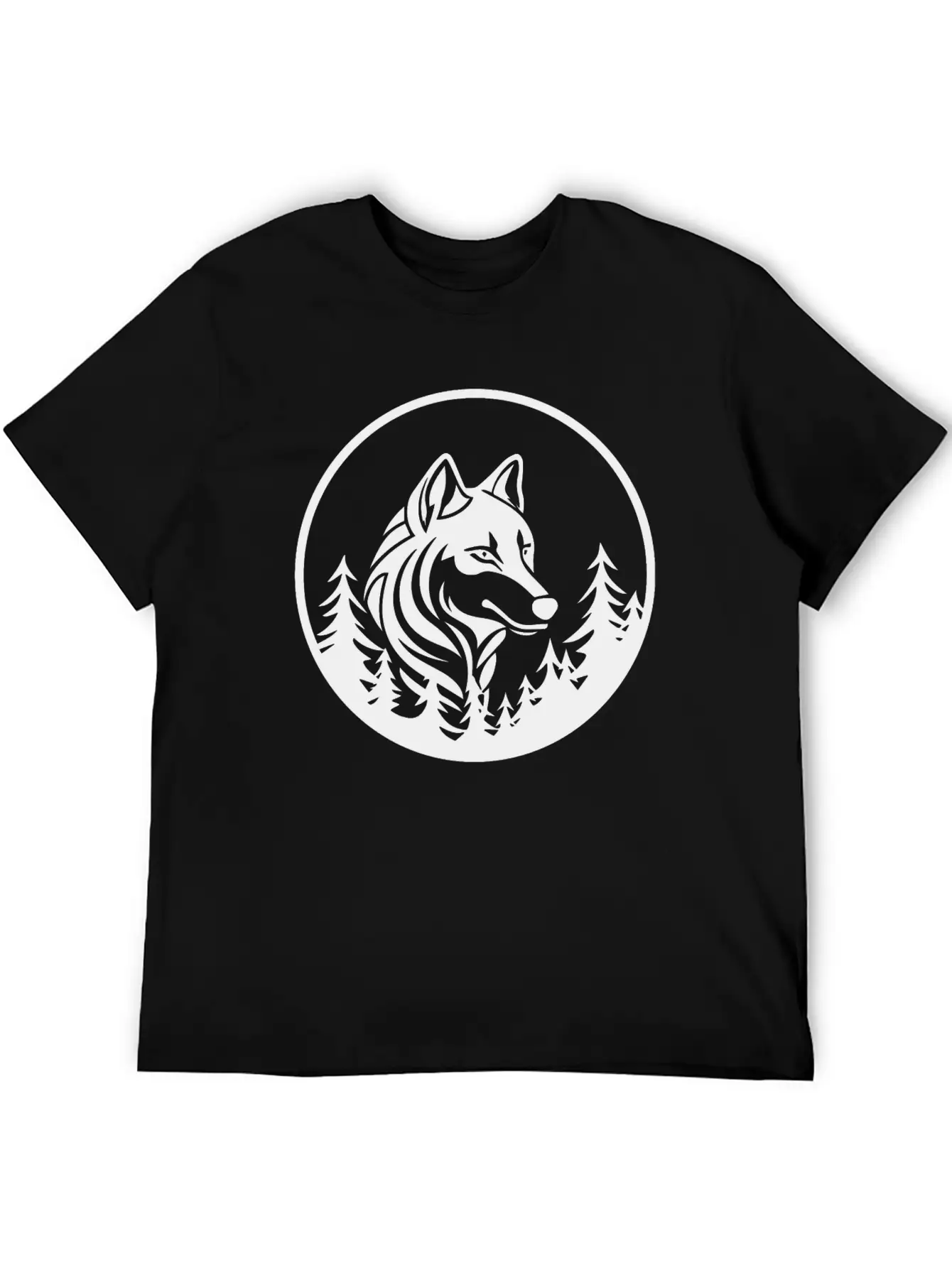 Wolf Essential Unisex Summer Tee – Soft Cotton Casual Fit