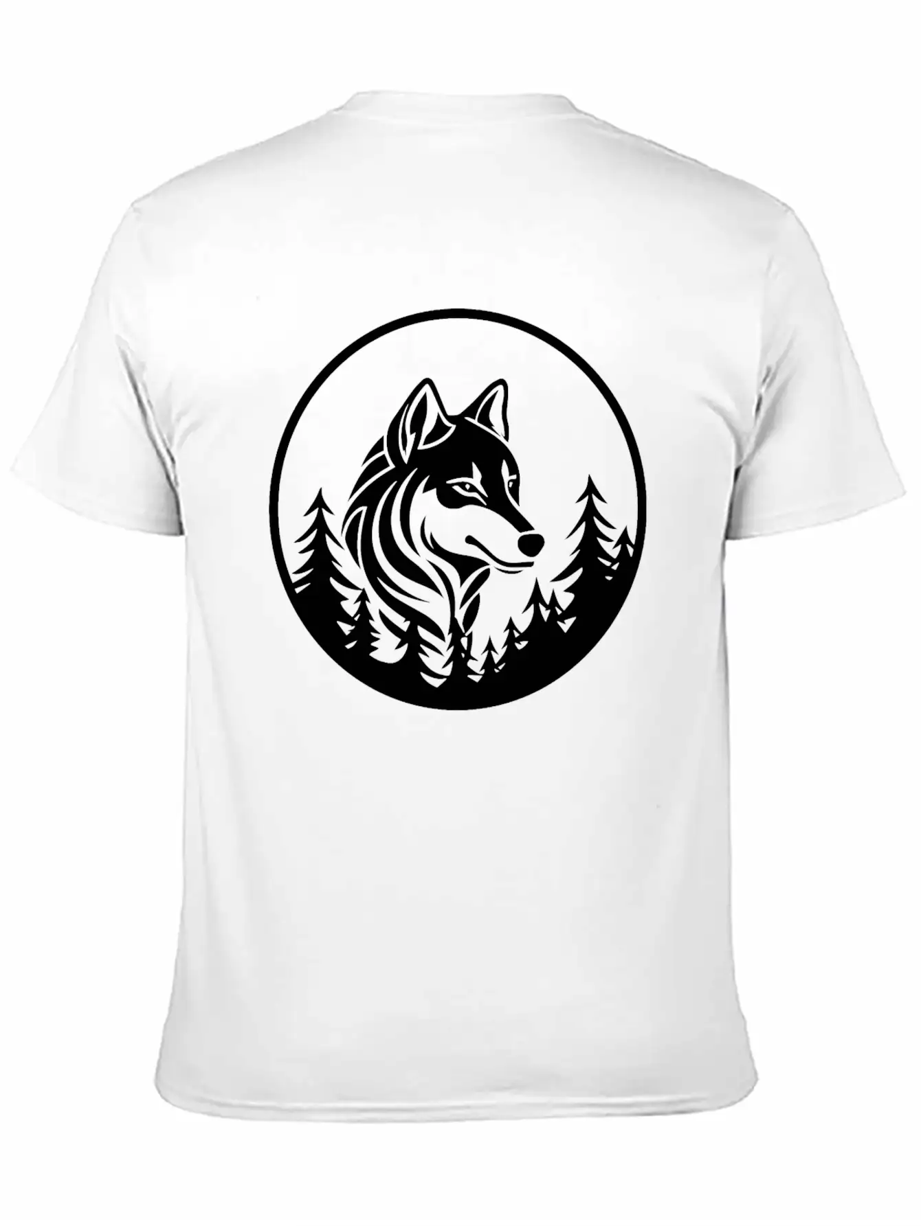 Wolf Essential Unisex Summer Tee – Soft Cotton Casual Fit